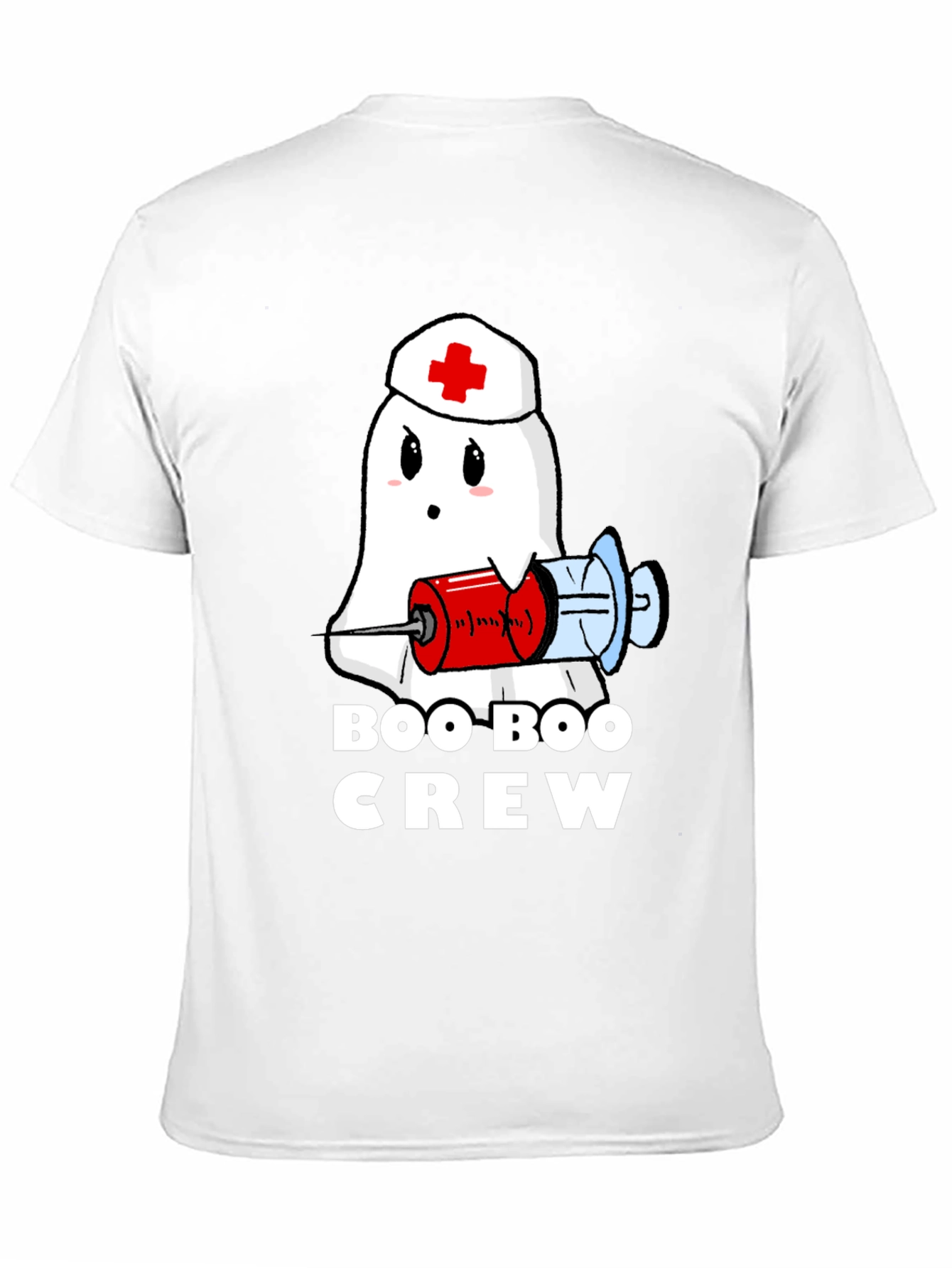 Boo Boo Crew Ghost Nurse T-Shirt