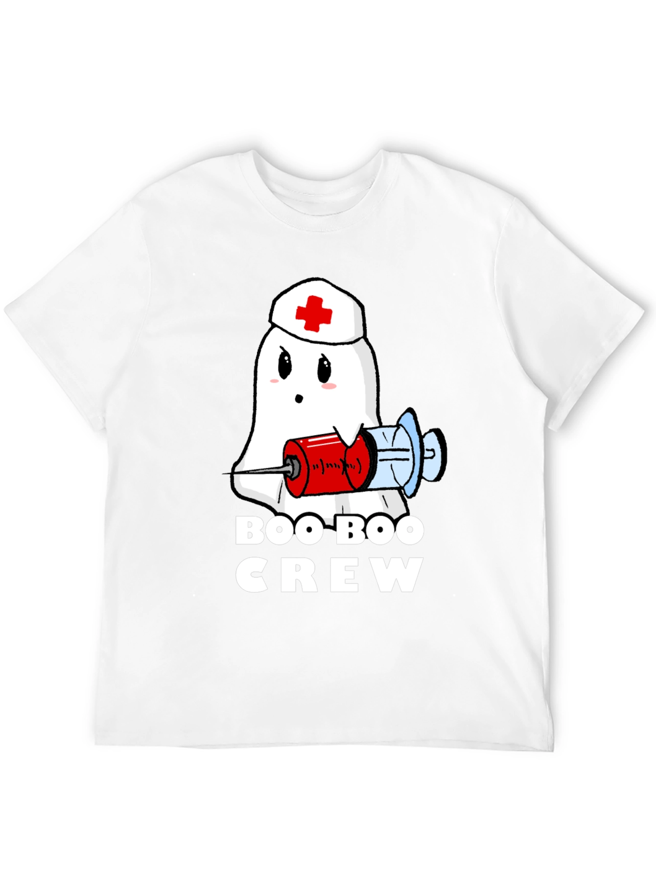 Boo Boo Crew Ghost Nurse T-Shirt