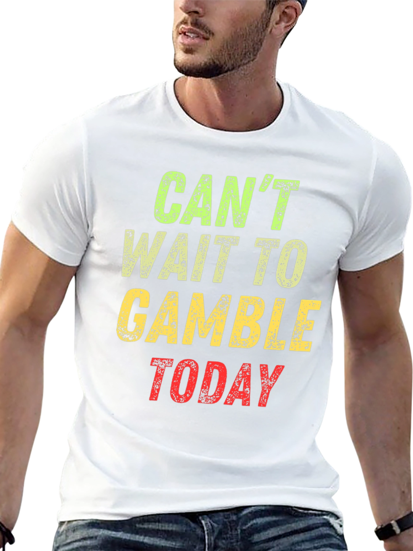 Cant Wait to Gamble Today Graphic T-Shirt
