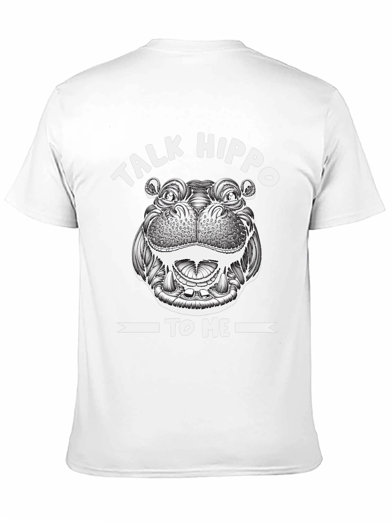 Talk Hippo To Me Graphic T-Shirt