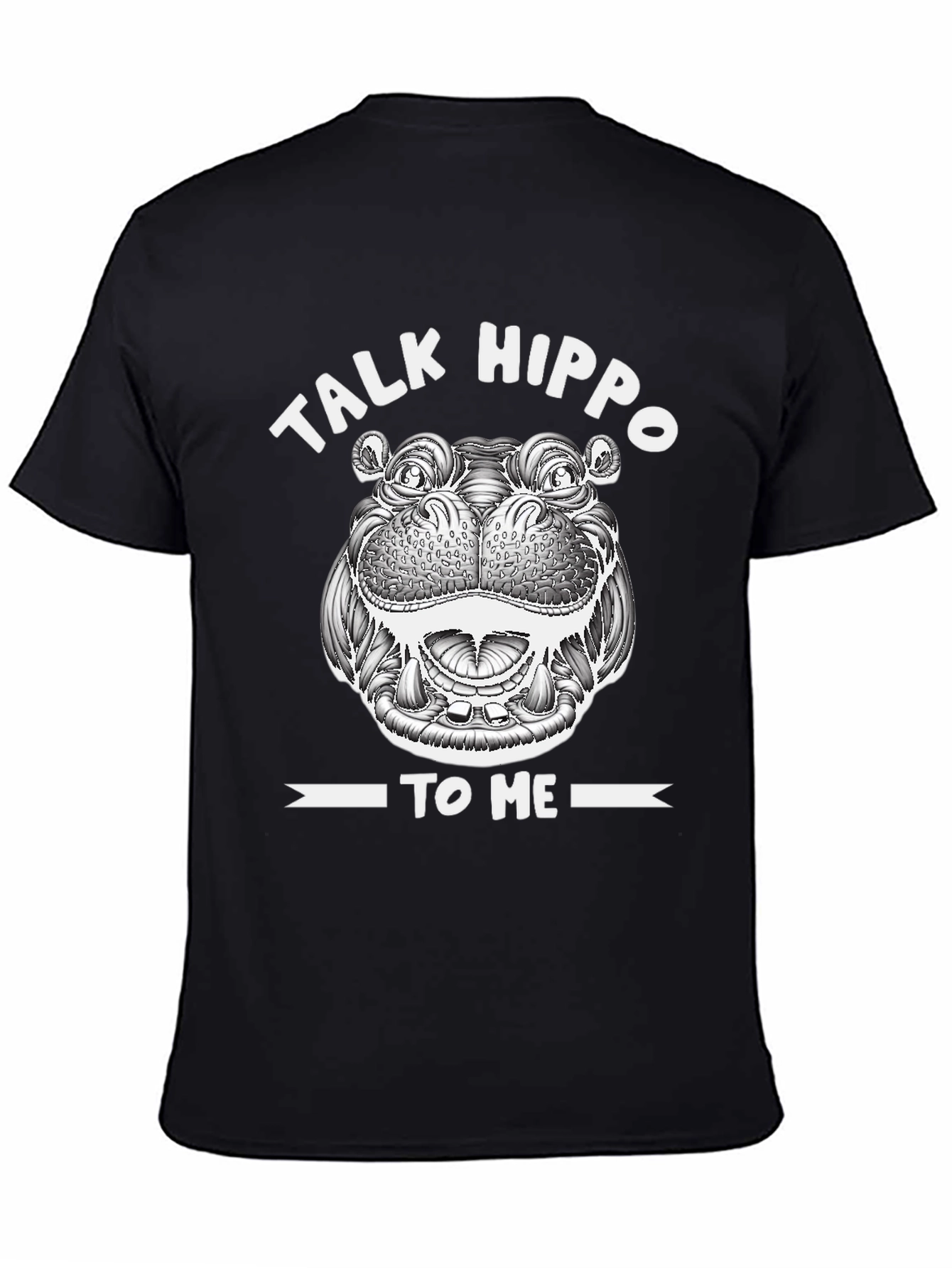 Talk Hippo To Me Graphic T-Shirt