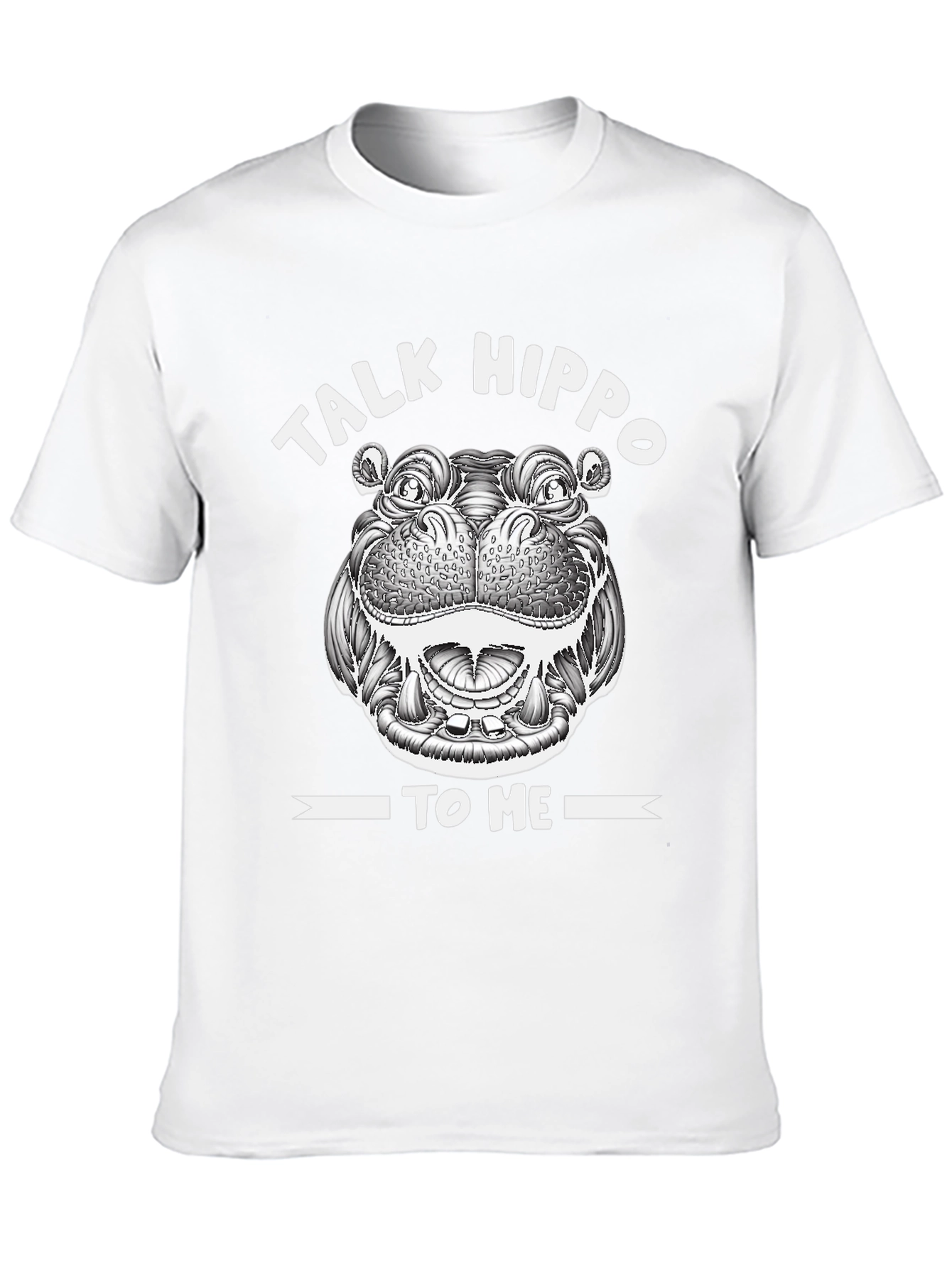 Talk Hippo To Me Graphic T-Shirt
