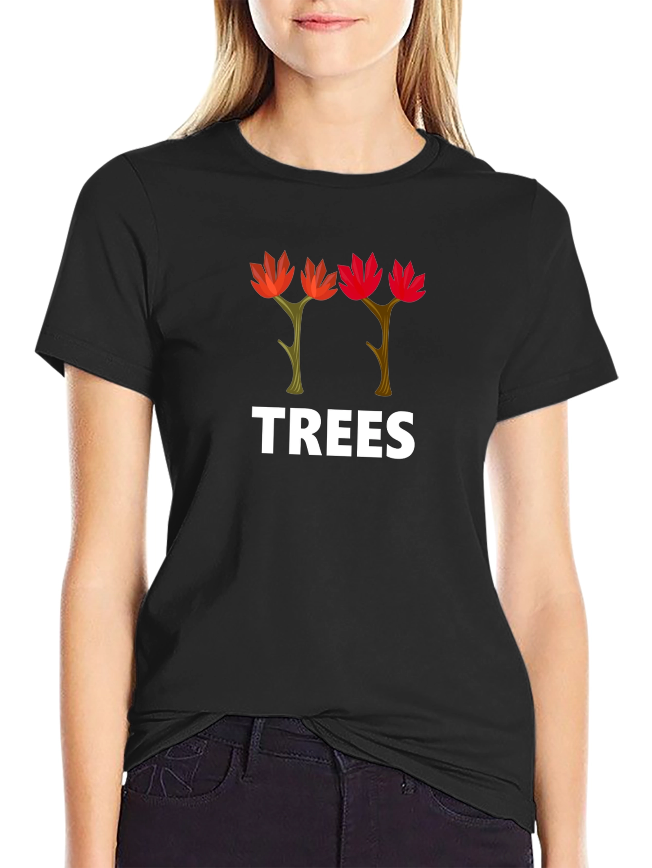 Trees Graphic Tee - Nature Lovers Shirt