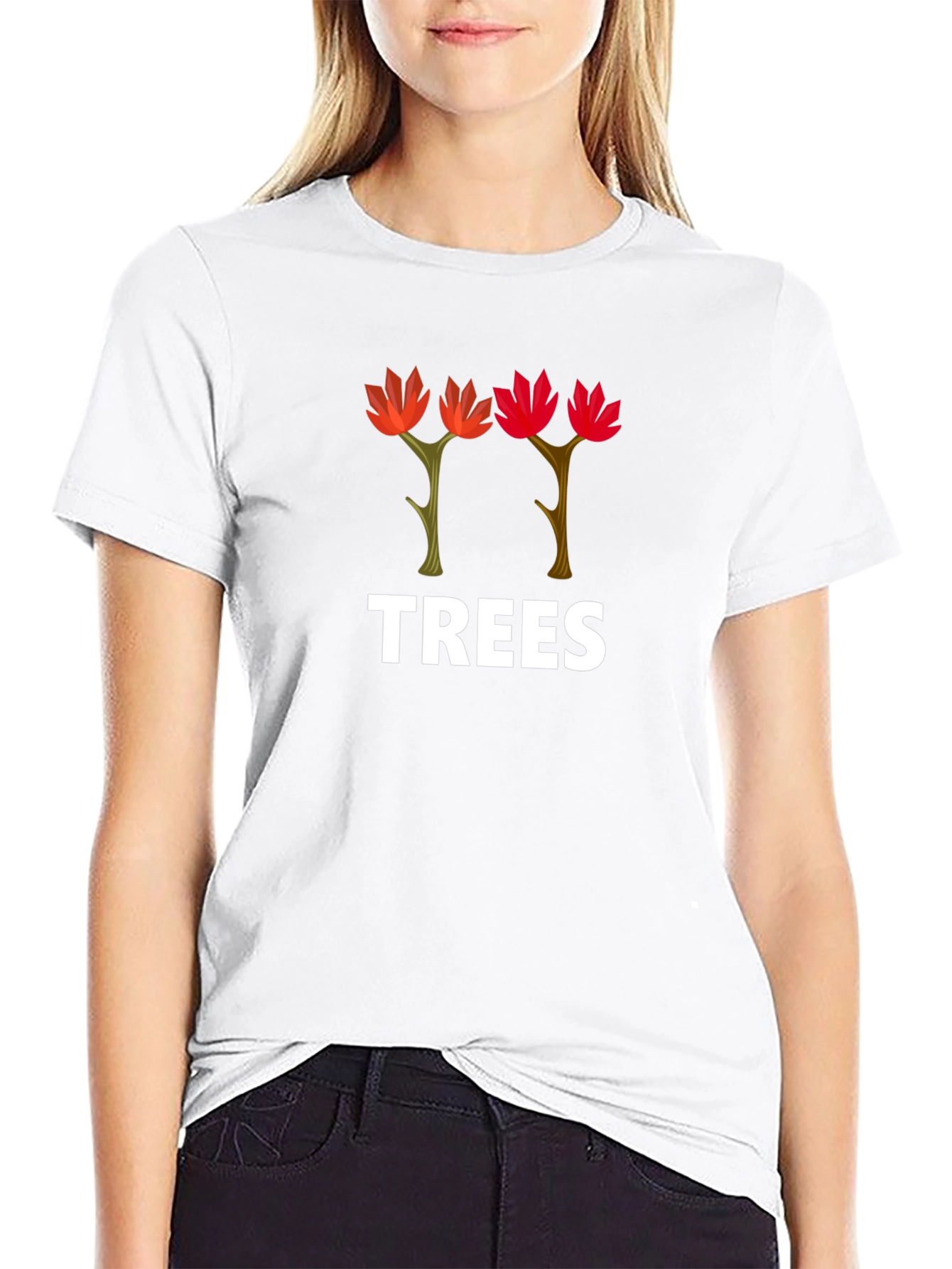Trees Graphic Tee - Nature Lovers Shirt