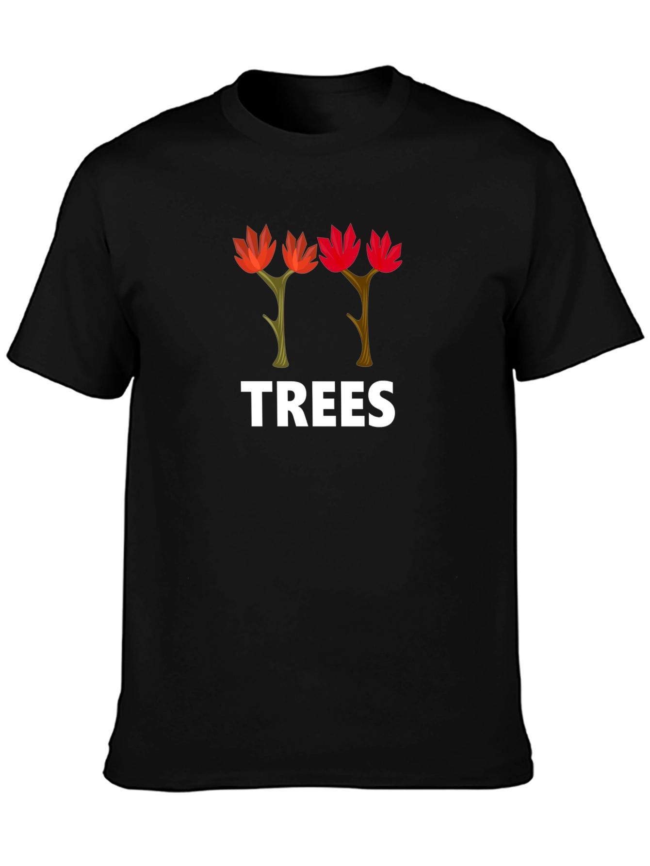 Trees Graphic Tee - Nature Lovers Shirt