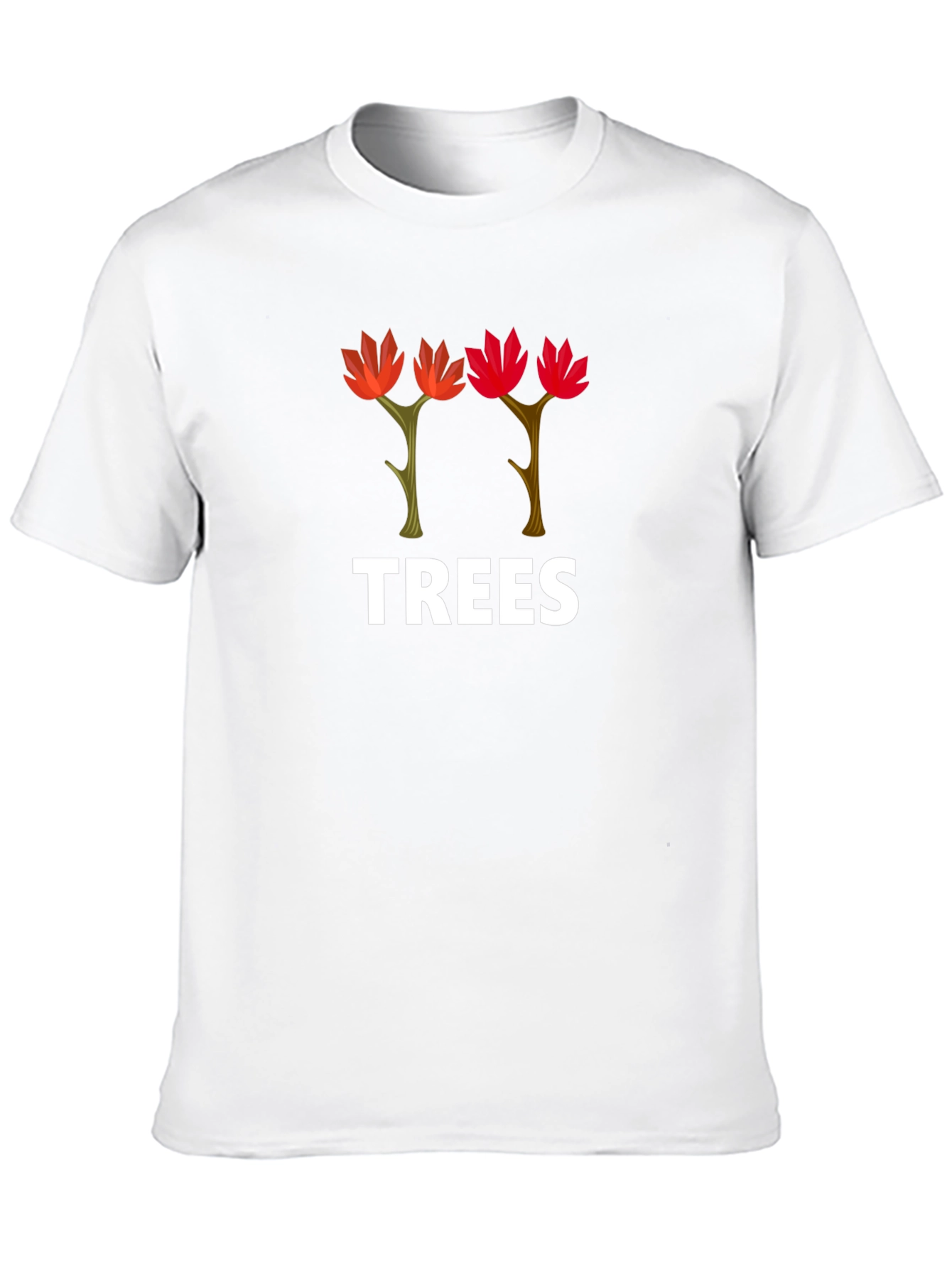 Trees Graphic Tee - Nature Lovers Shirt