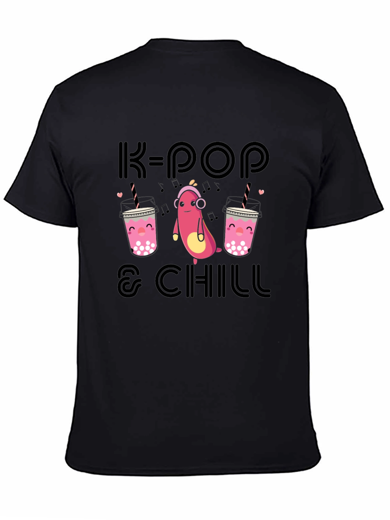 K-Pop & Chill Graphic T-Shirt