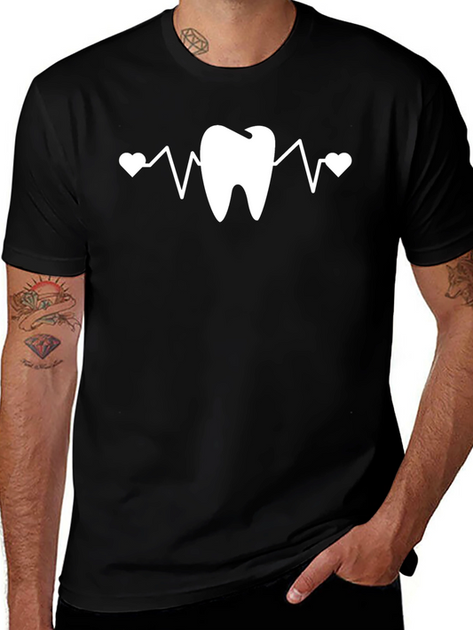 Dentist Heartbeat T-Shirt - Dental Love!
