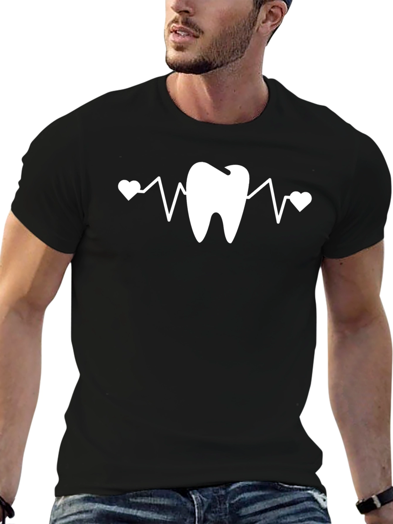 Dentist Heartbeat T-Shirt - Dental Love!
