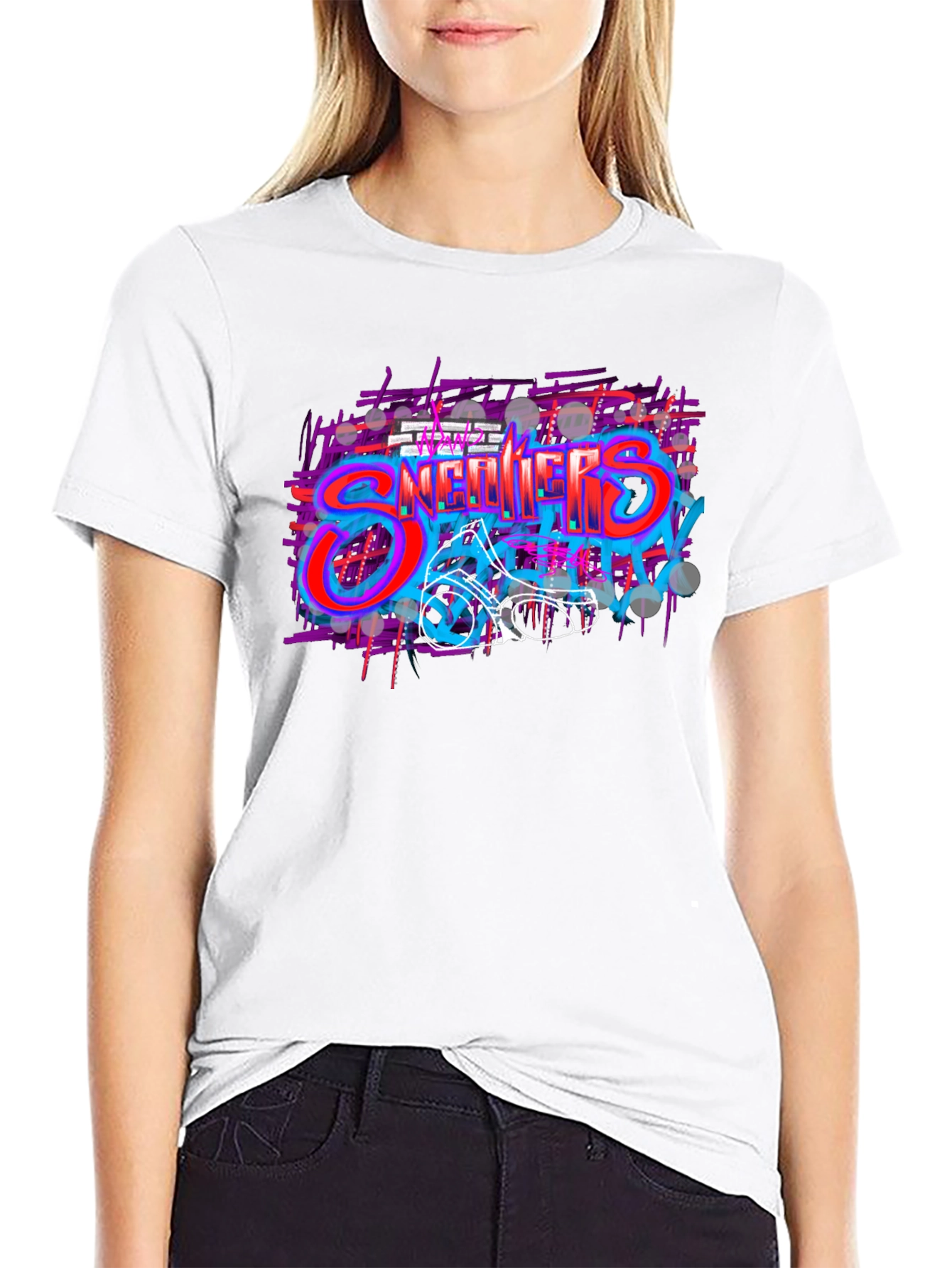 Sneakers Graffiti T-Shirt - Urban Style