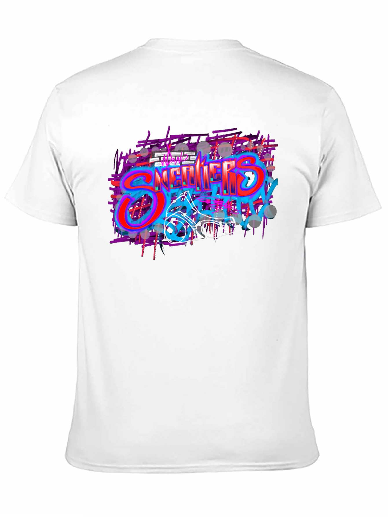 Sneakers Graffiti T-Shirt - Urban Style
