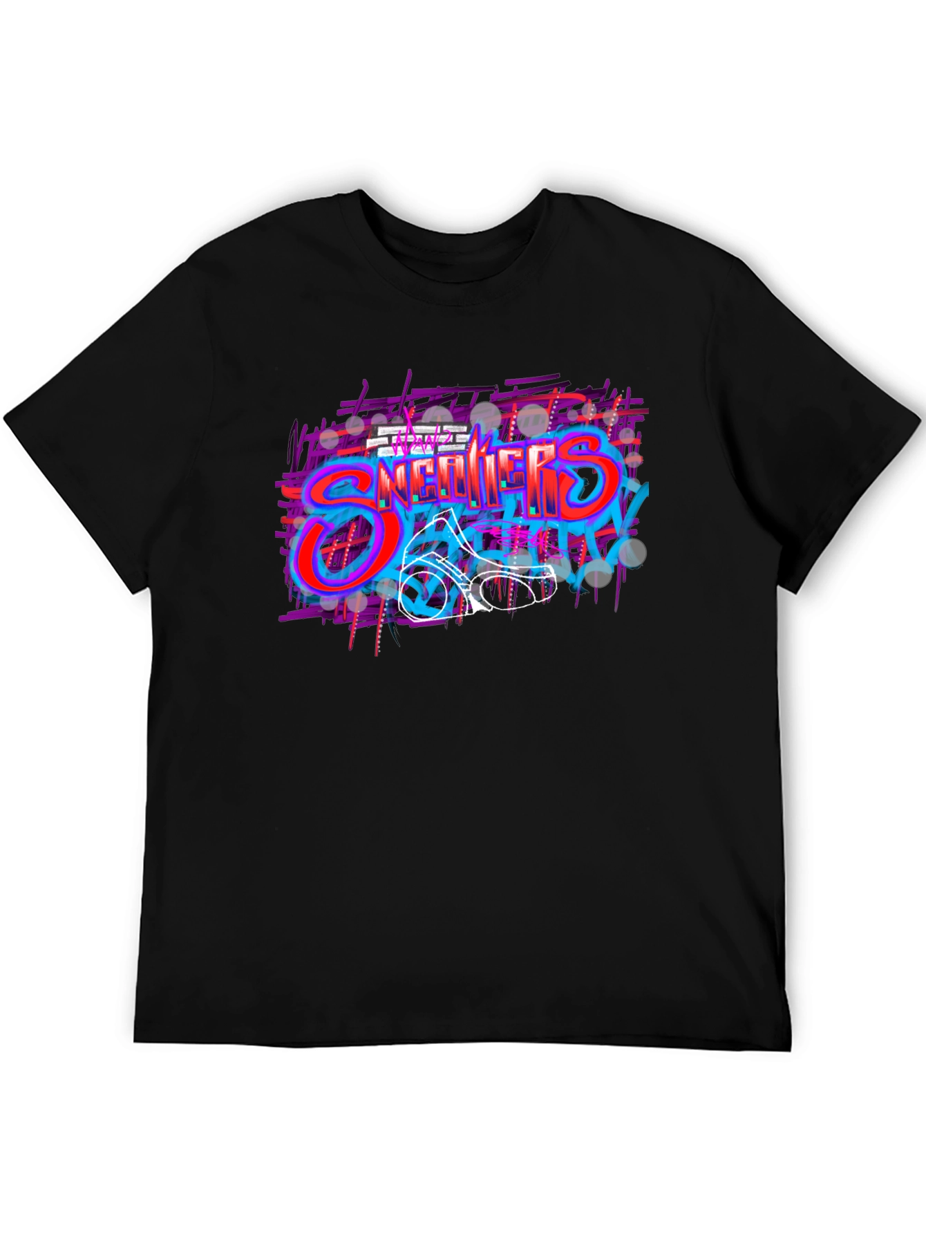 Sneakers Graffiti T-Shirt - Urban Style