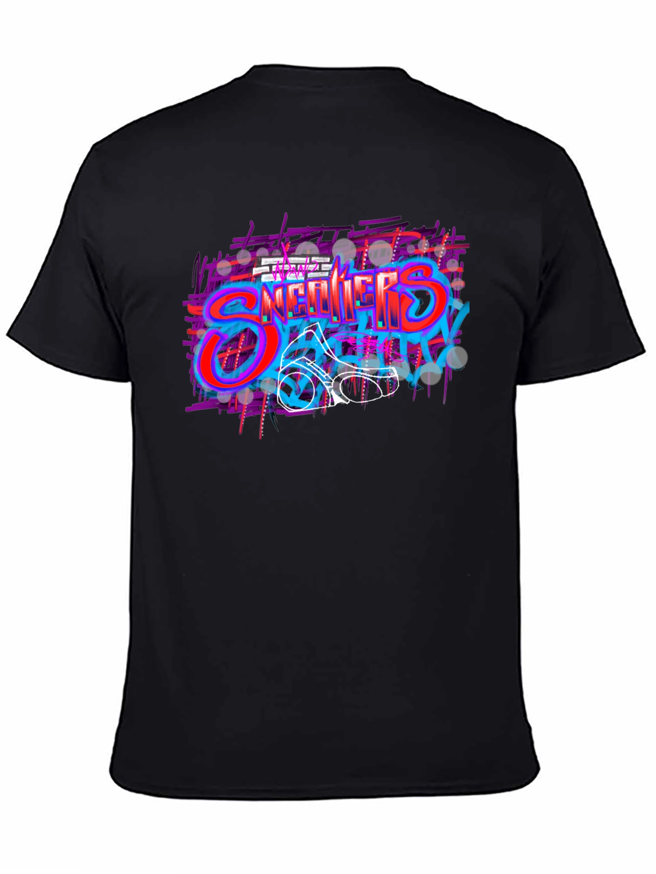 Sneakers Graffiti T-Shirt - Urban Style