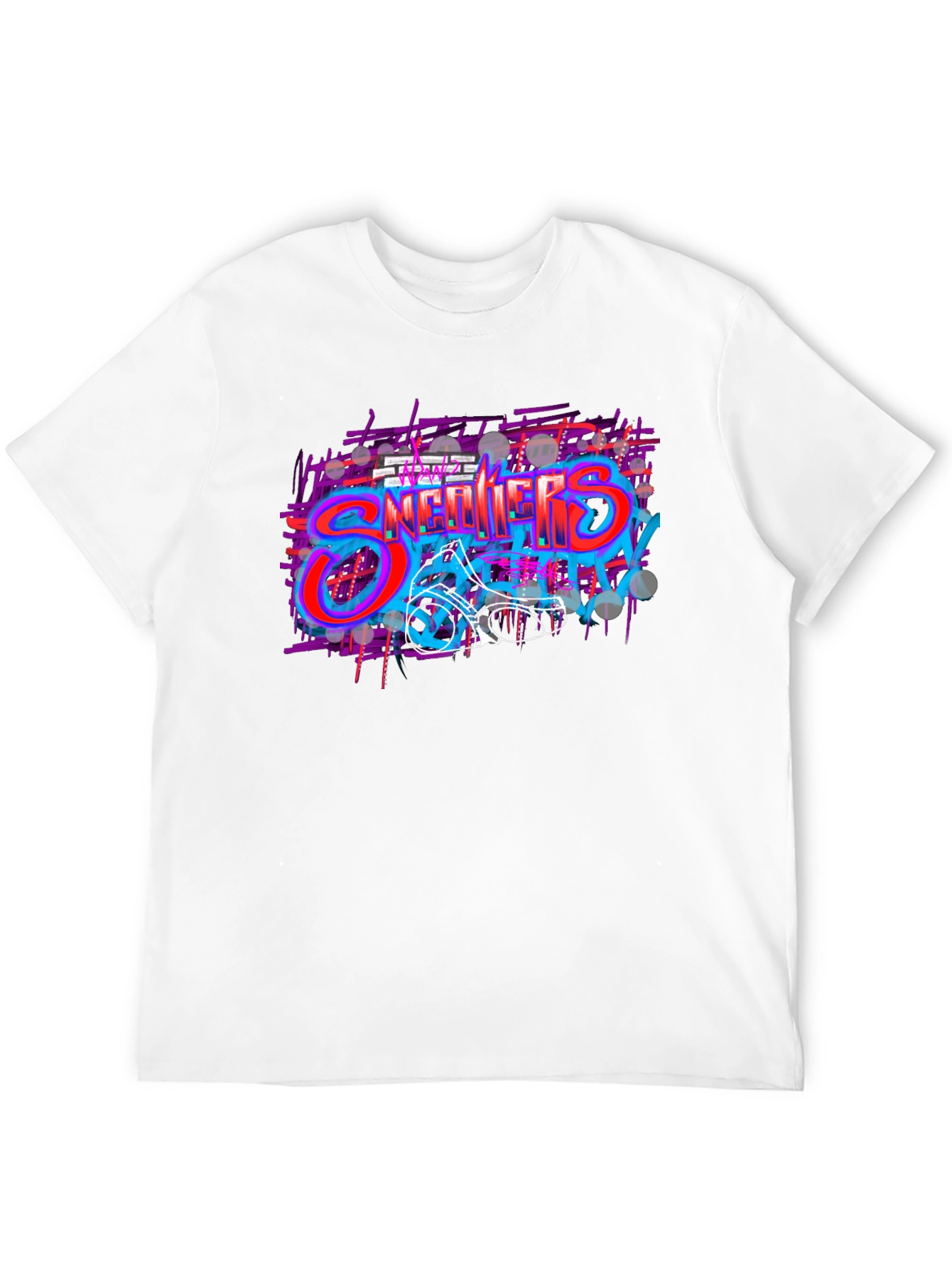 Sneakers Graffiti T-Shirt - Urban Style