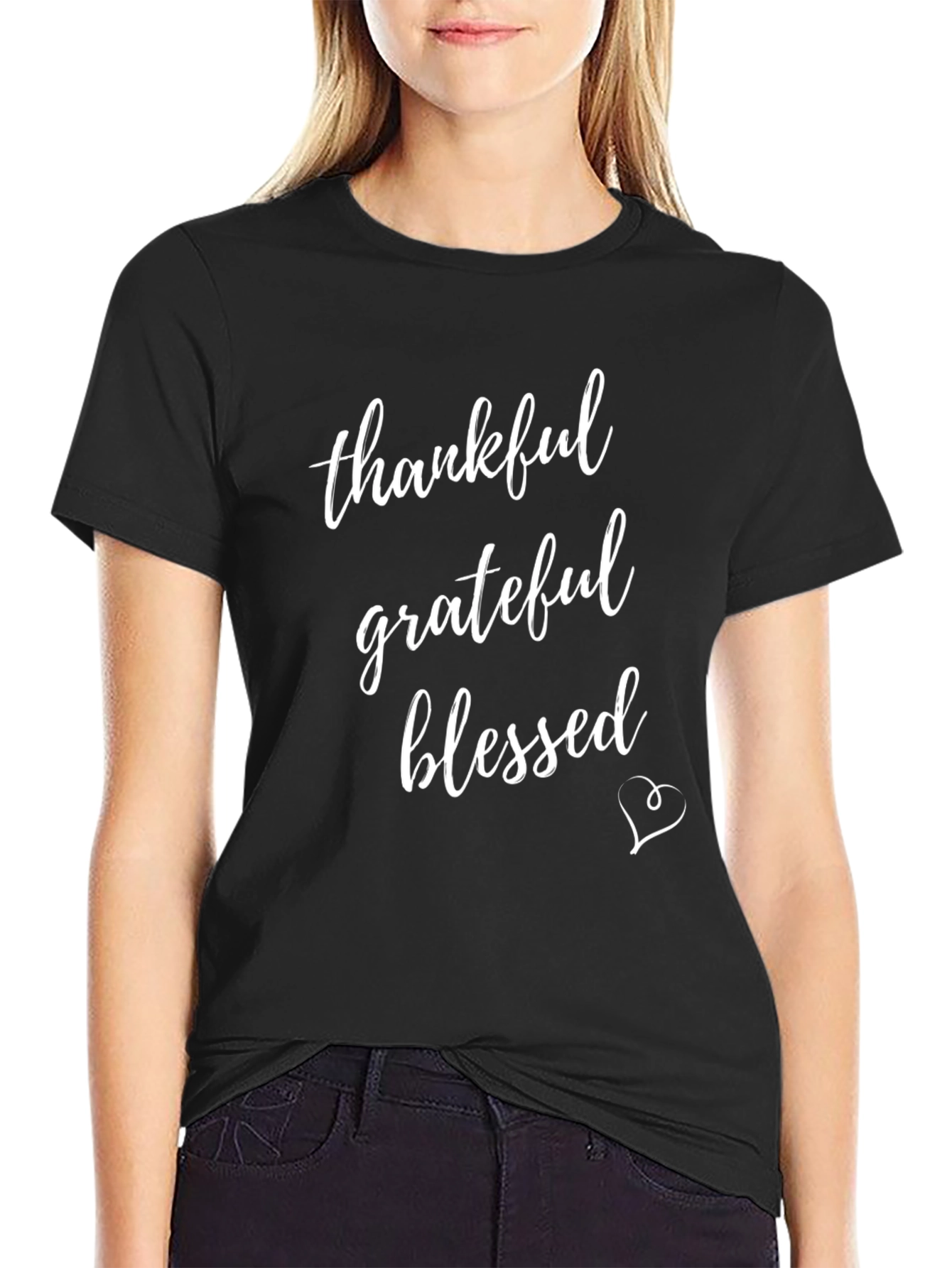 Thankful Grateful Blessed T-Shirt