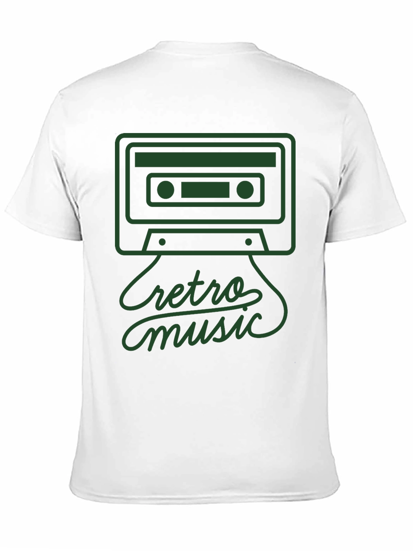 Retro Music Cassette Tape Graphic Tee