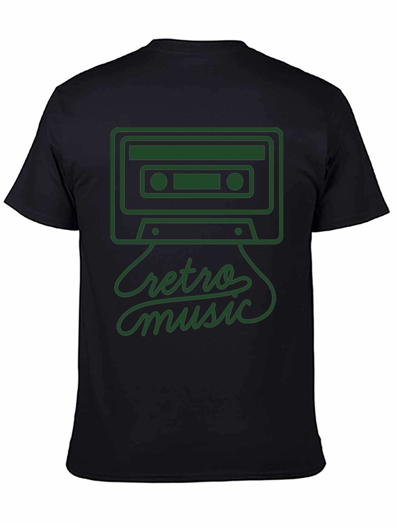 Retro Music Cassette Tape Graphic Tee