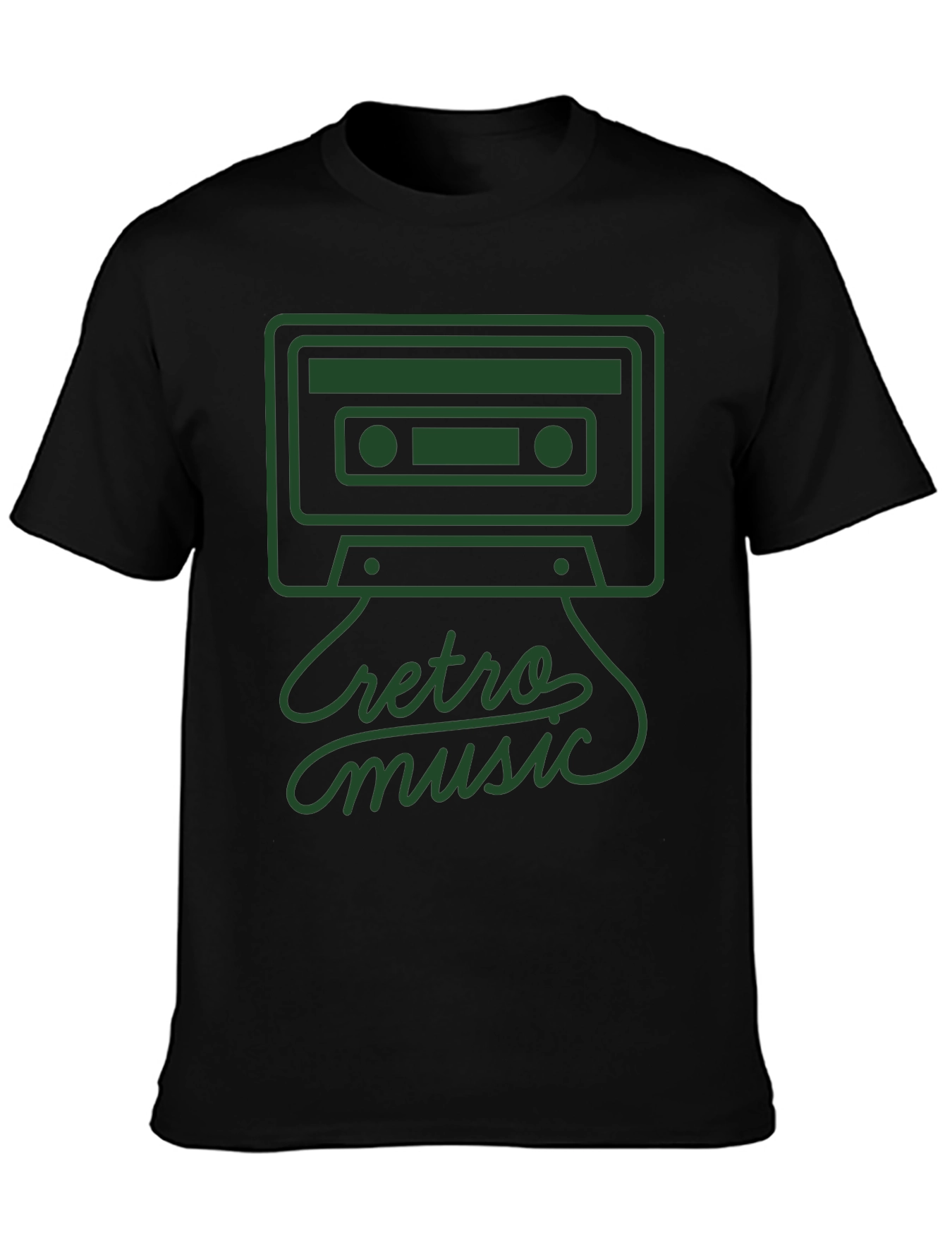 Retro Music Cassette Tape Graphic Tee