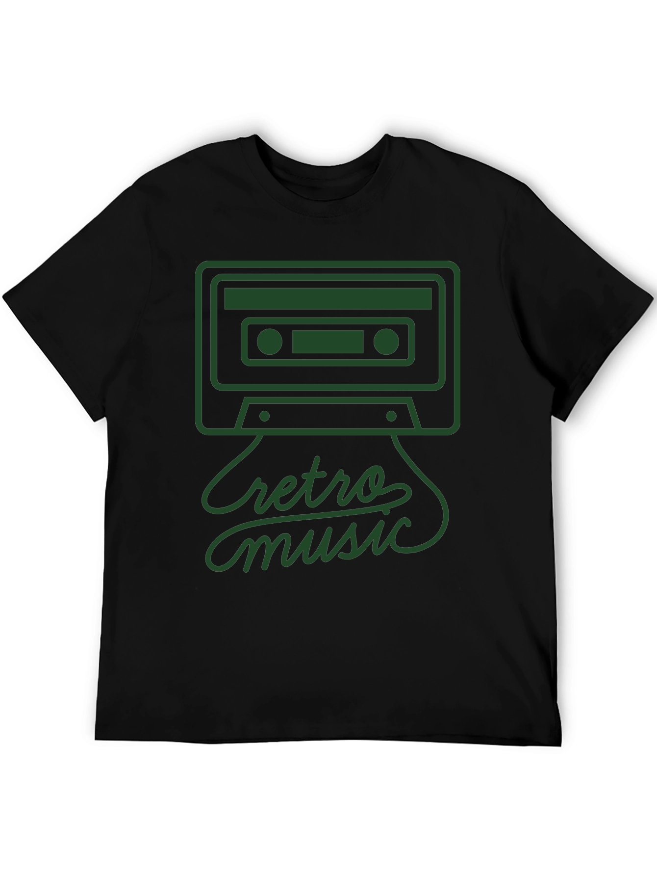 Retro Music Cassette Tape Graphic Tee