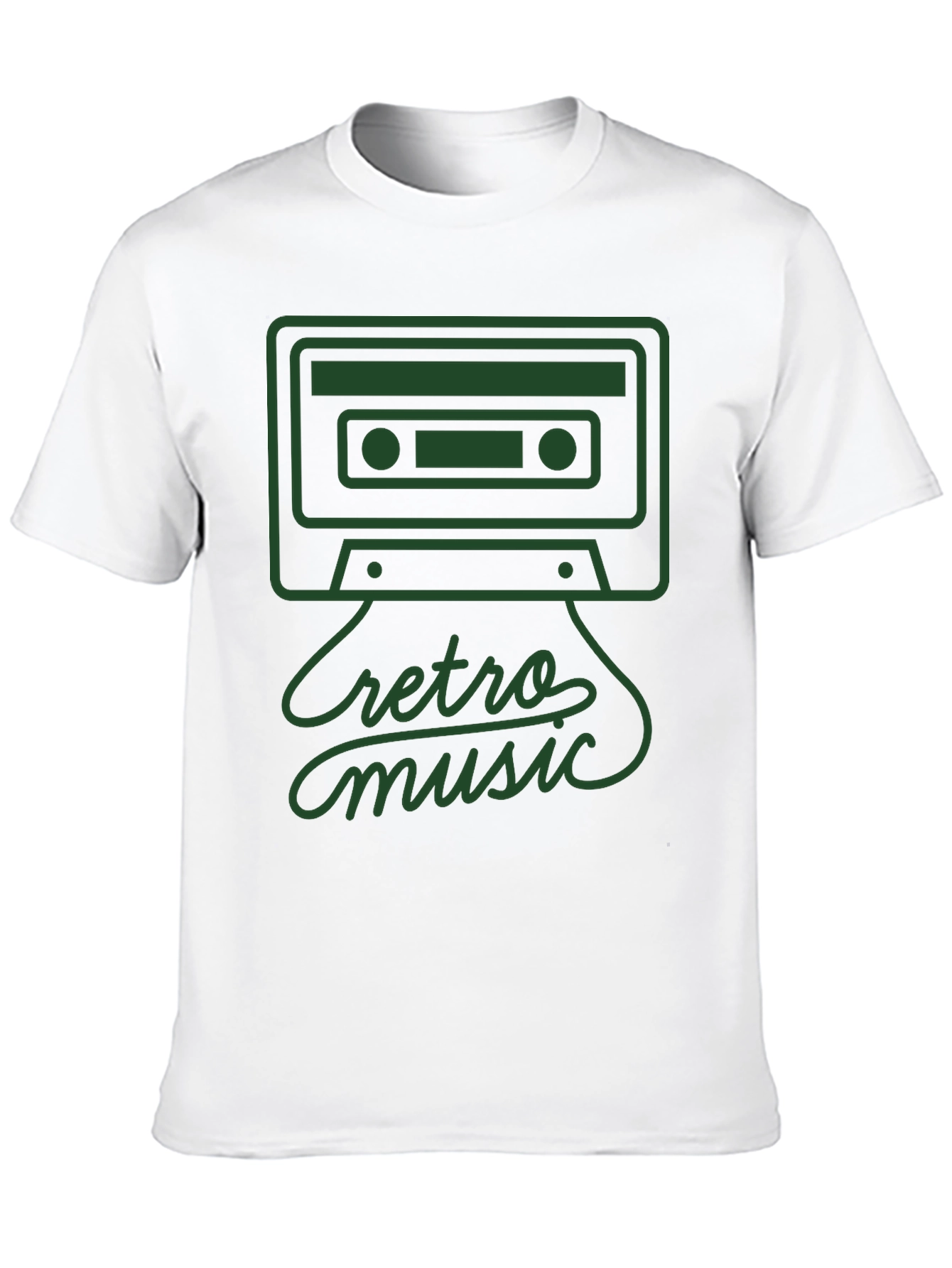 Retro Music Cassette Tape Graphic Tee