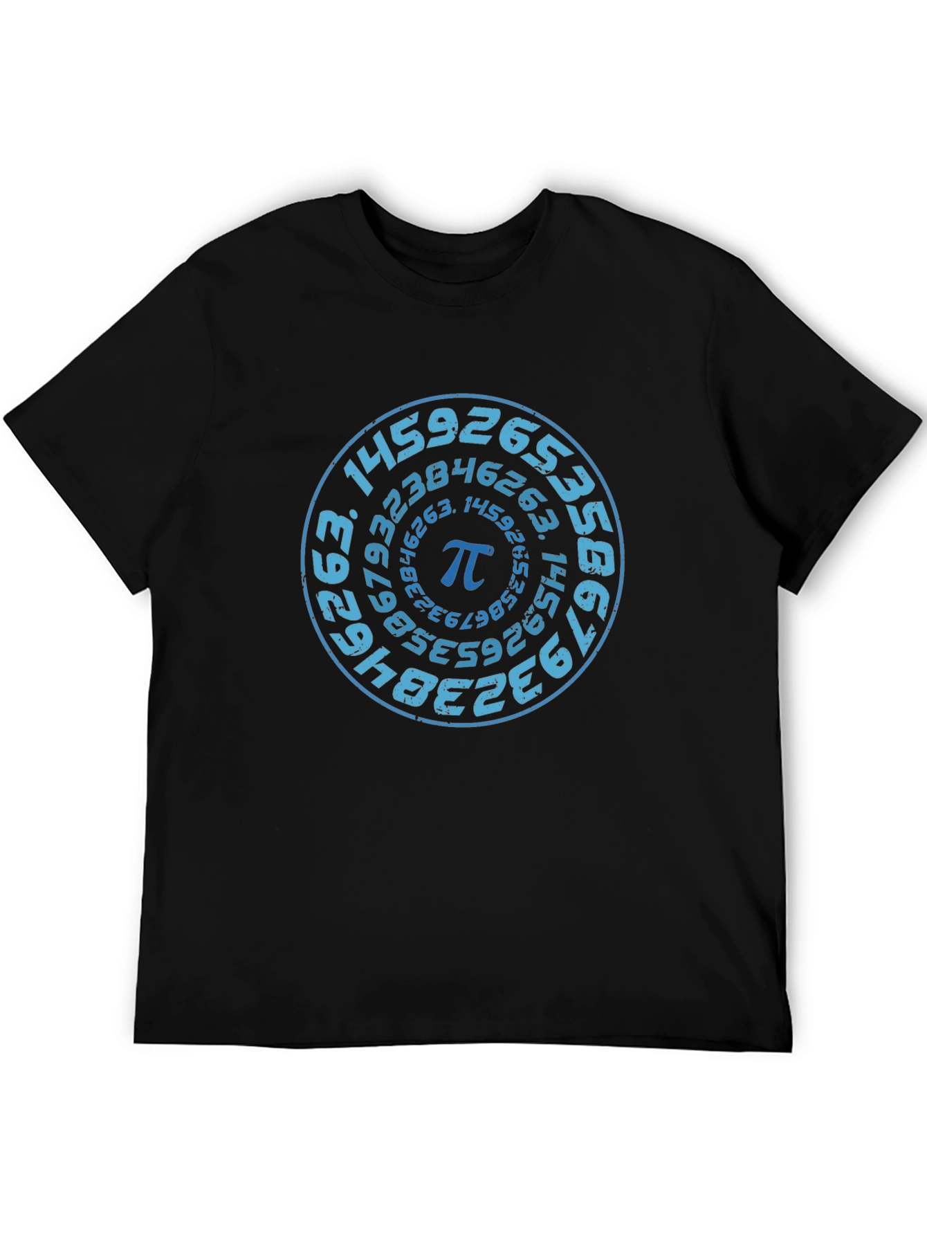 Pi Symbol T-Shirt - Circular Math Design