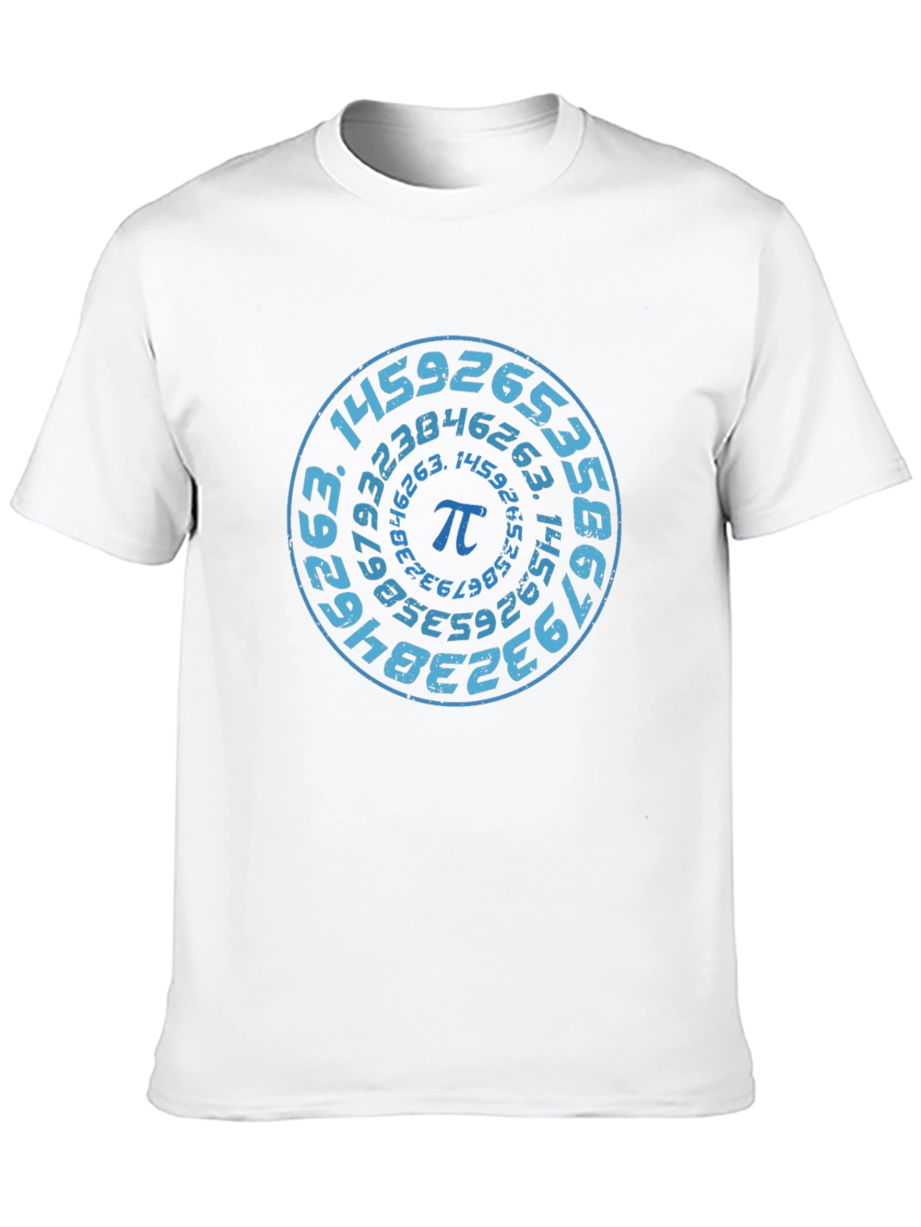 Pi Symbol T-Shirt - Circular Math Design