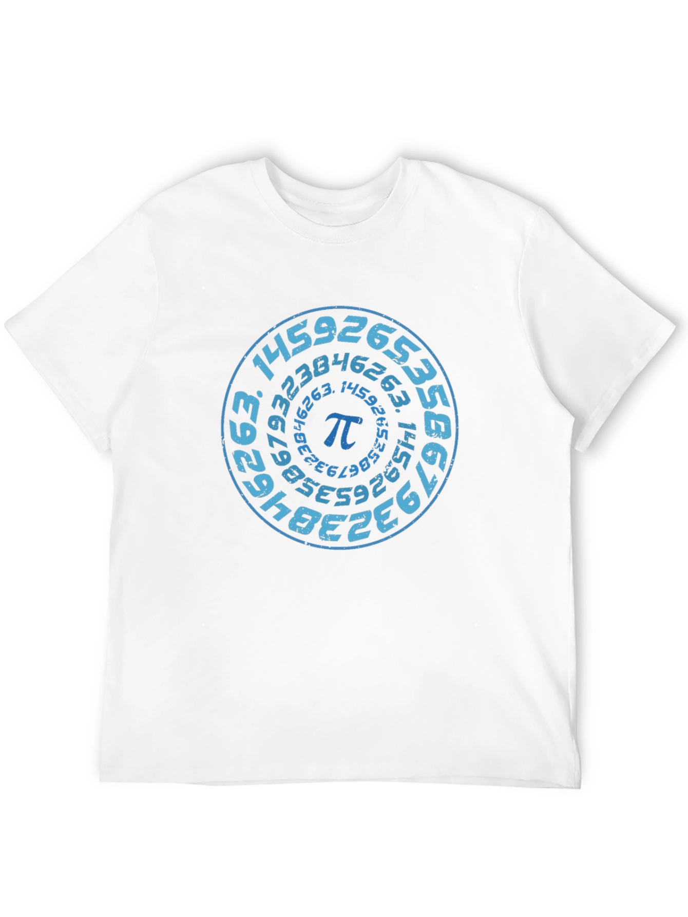 Pi Symbol T-Shirt - Circular Math Design