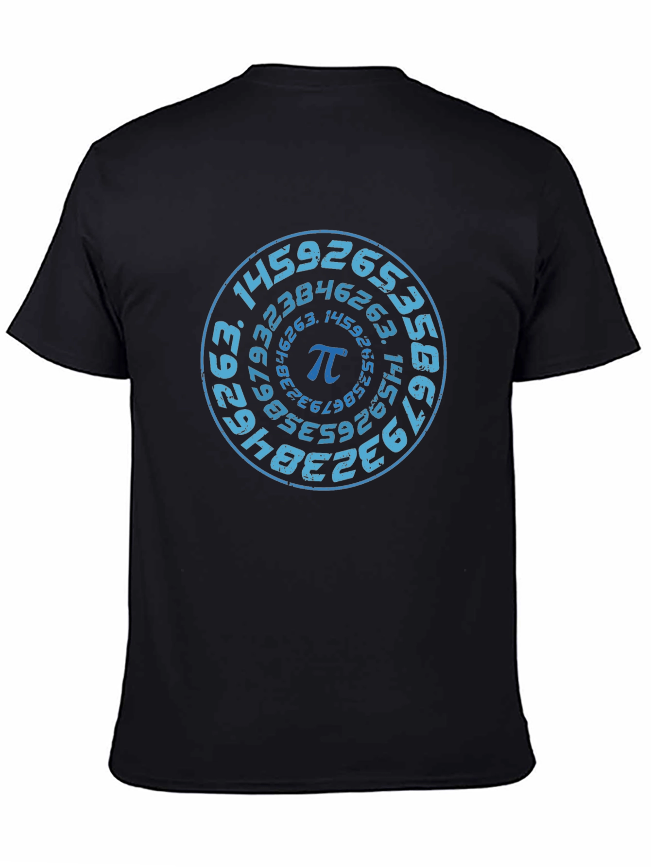 Pi Symbol T-Shirt - Circular Math Design