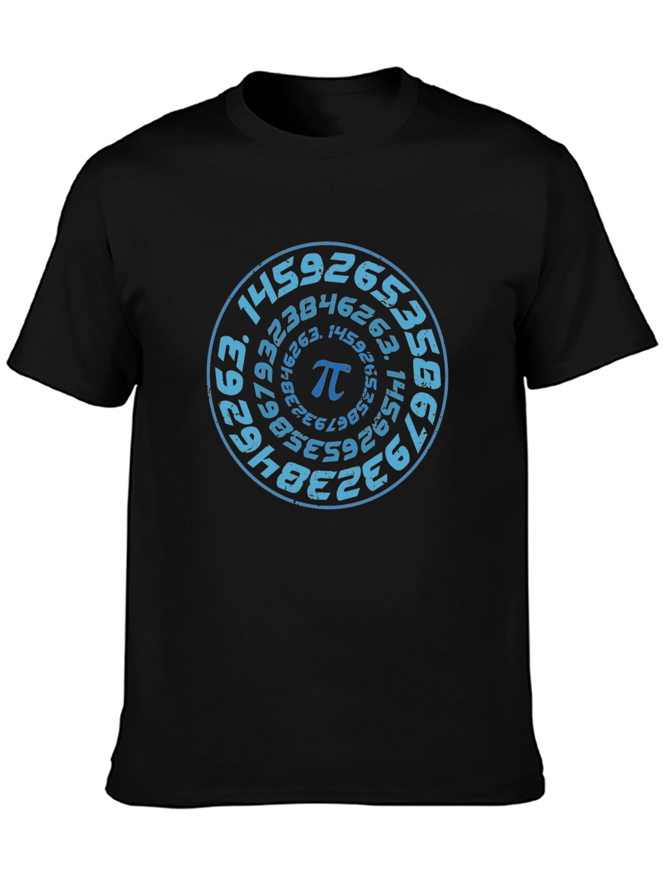 Pi Symbol T-Shirt - Circular Math Design