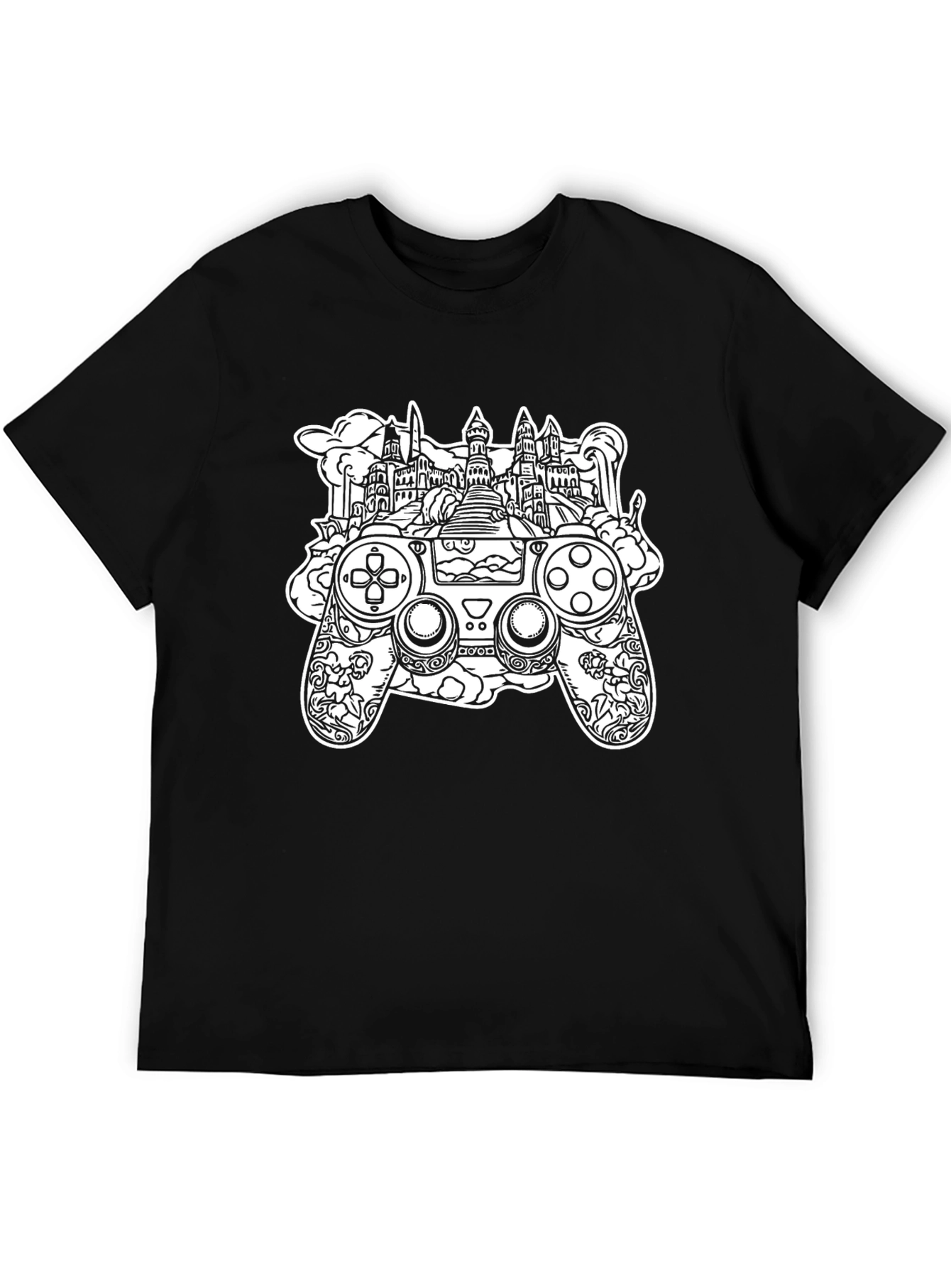 Gamer Kingdom Black T-Shirt