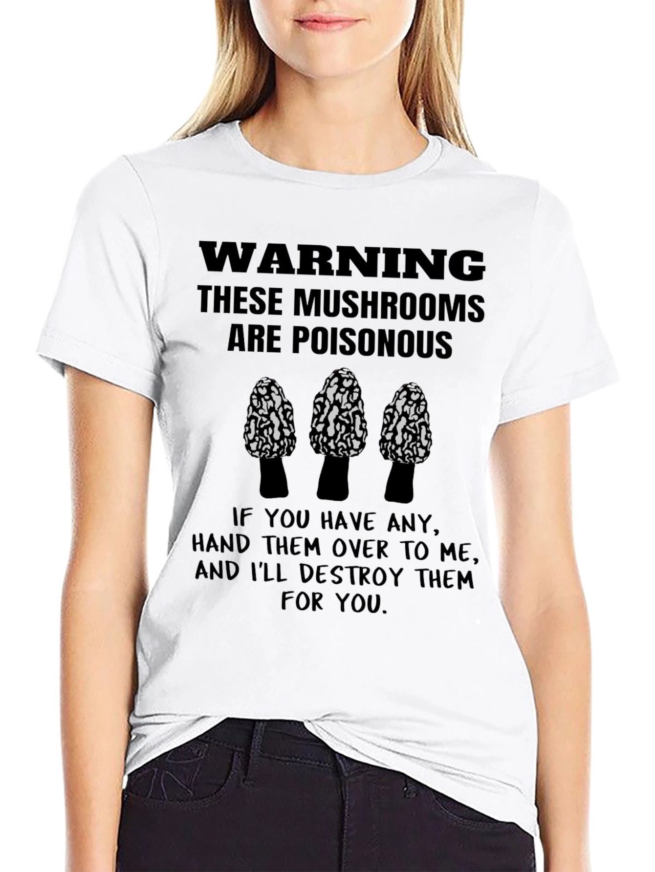 Poisonous Mushroom Graphic T-Shirt