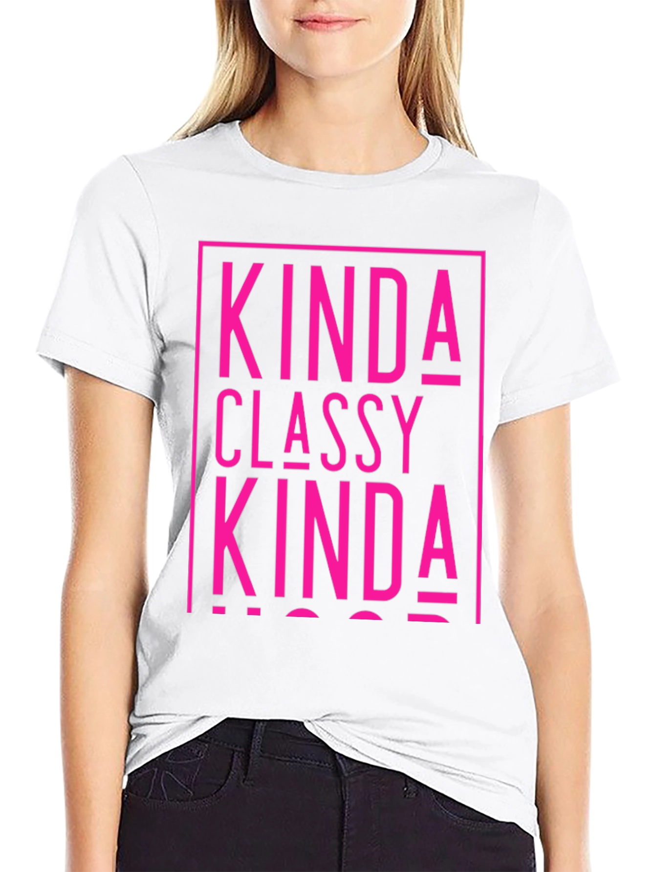 Kinda Classy Kinda Hood Graphic Tee - Unisex