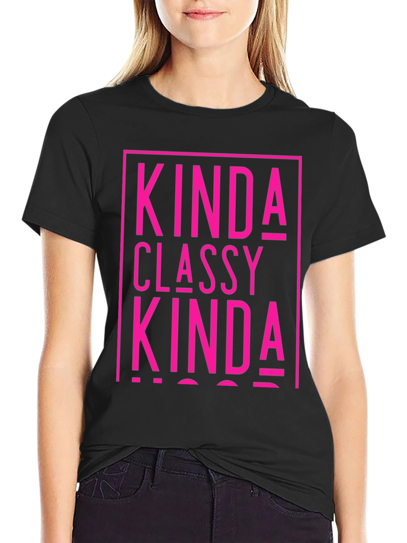 Kinda Classy Kinda Hood Graphic Tee - Unisex
