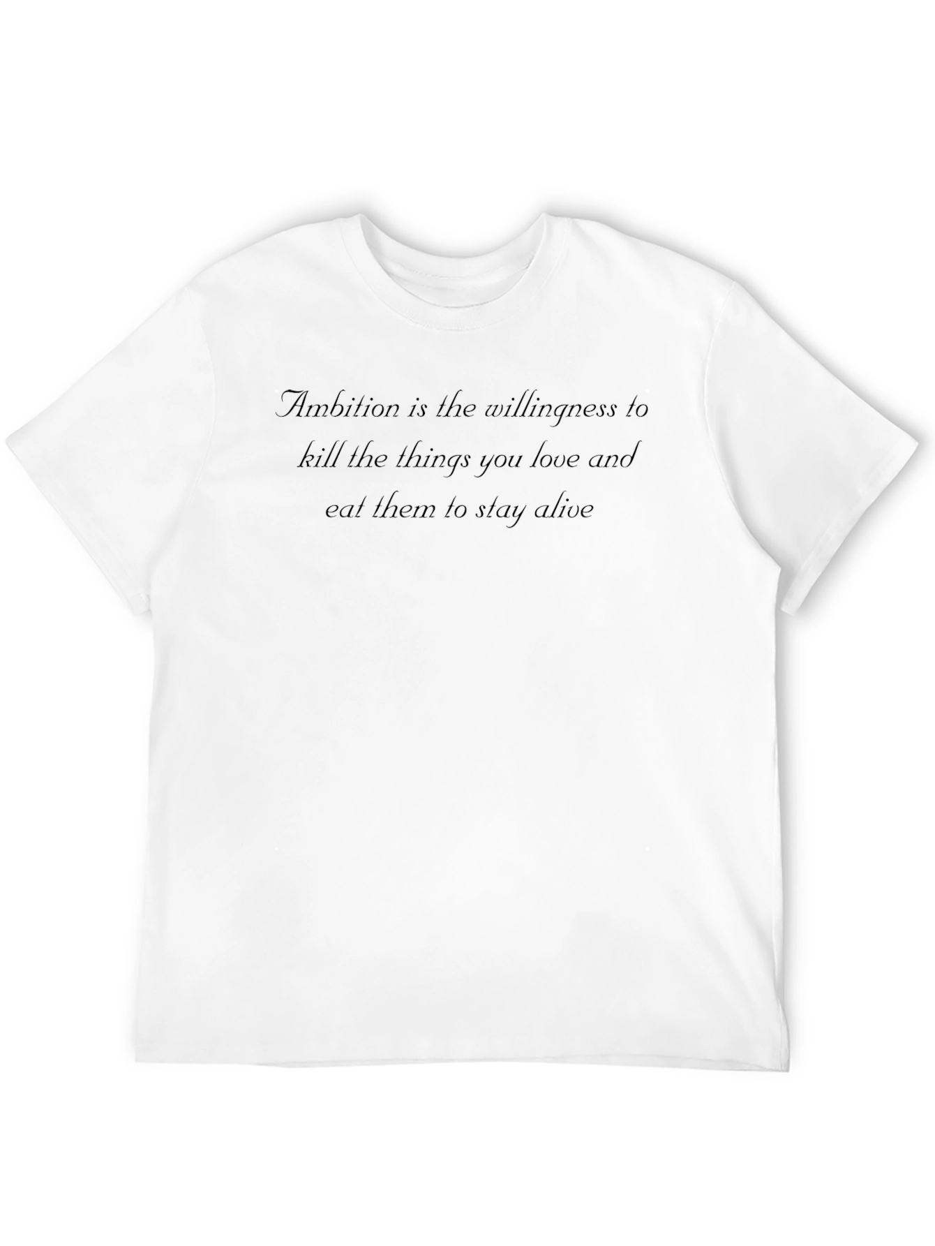 Ambition Graphic T-Shirt -  Motivational Tee