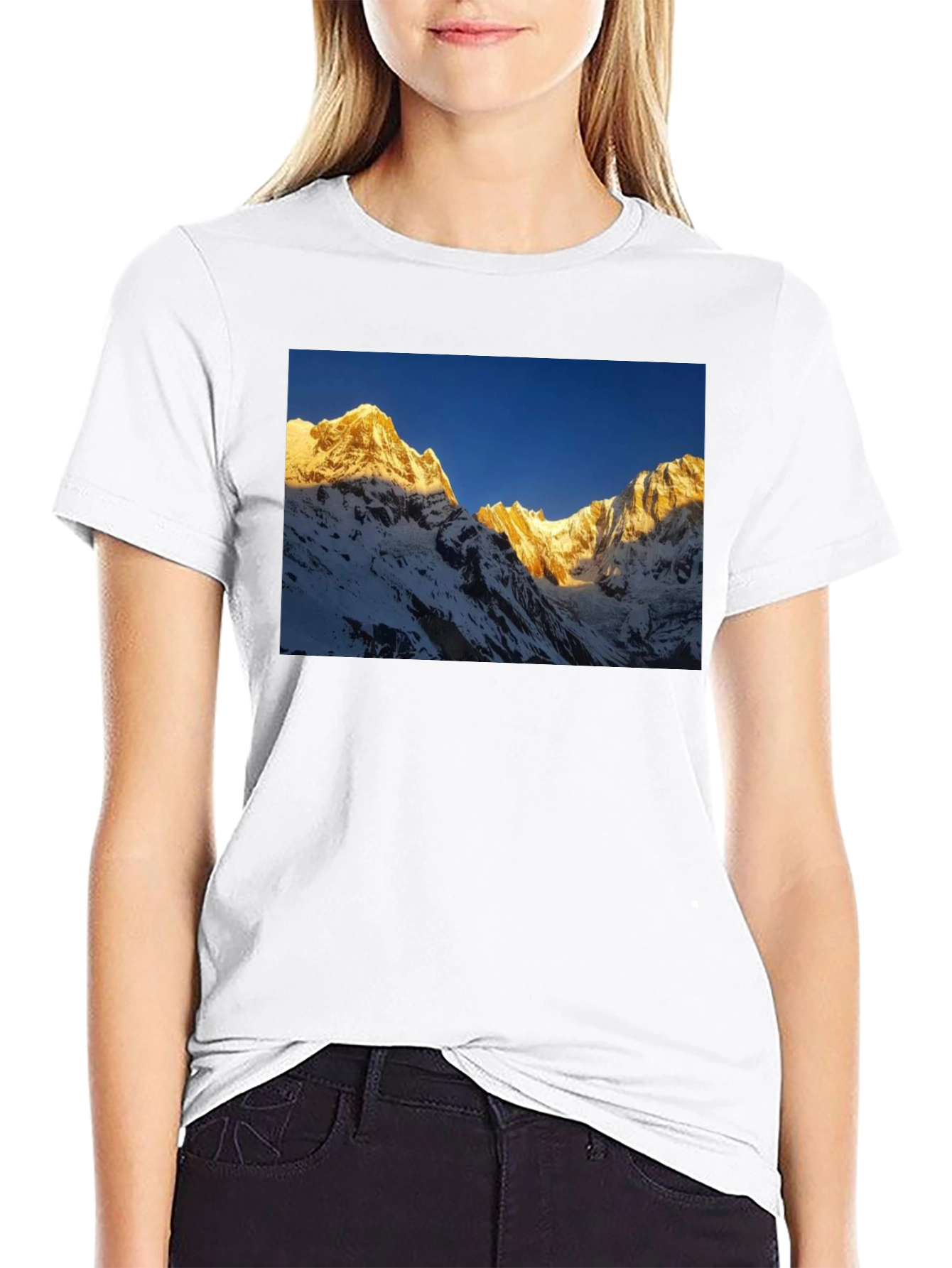 Mountain View Black T-Shirt