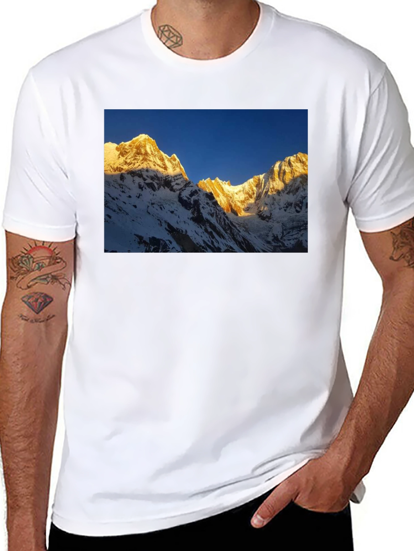 Mountain View Black T-Shirt