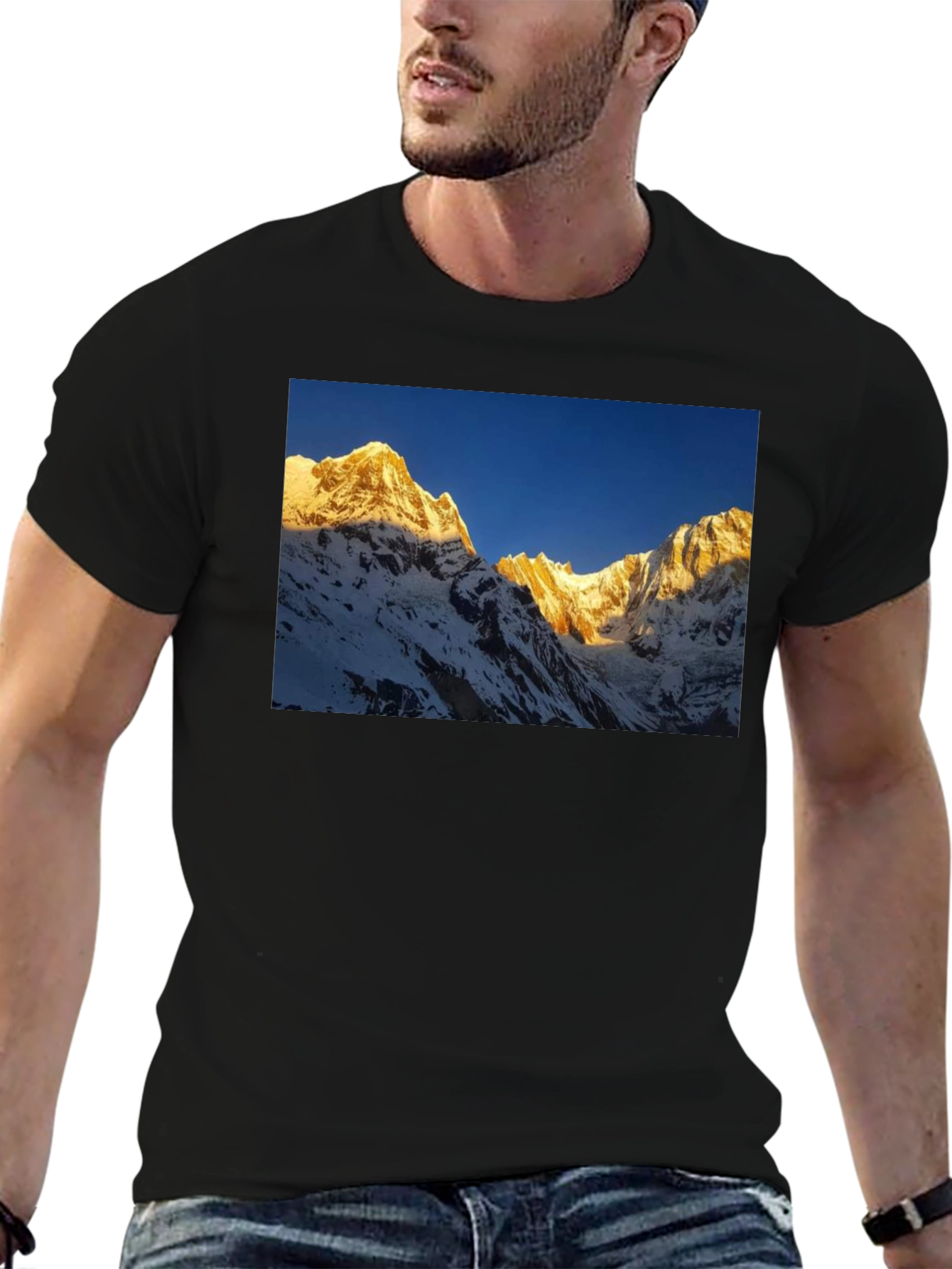 Mountain View Black T-Shirt