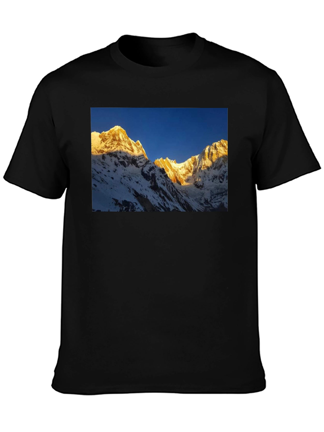 Mountain View Black T-Shirt