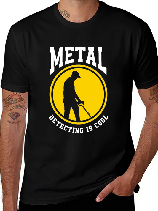 Metal Detecting Is Cool Graphic T-Shirt