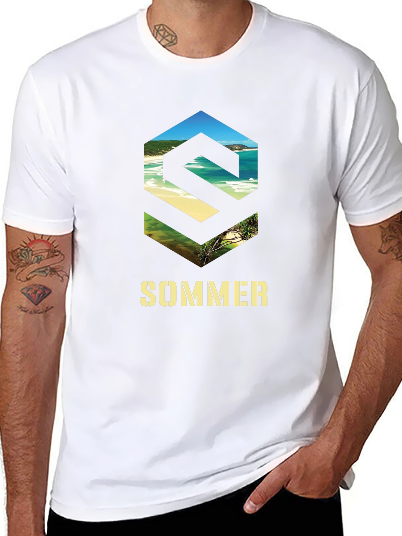 Sommer Beach Graphic Tee