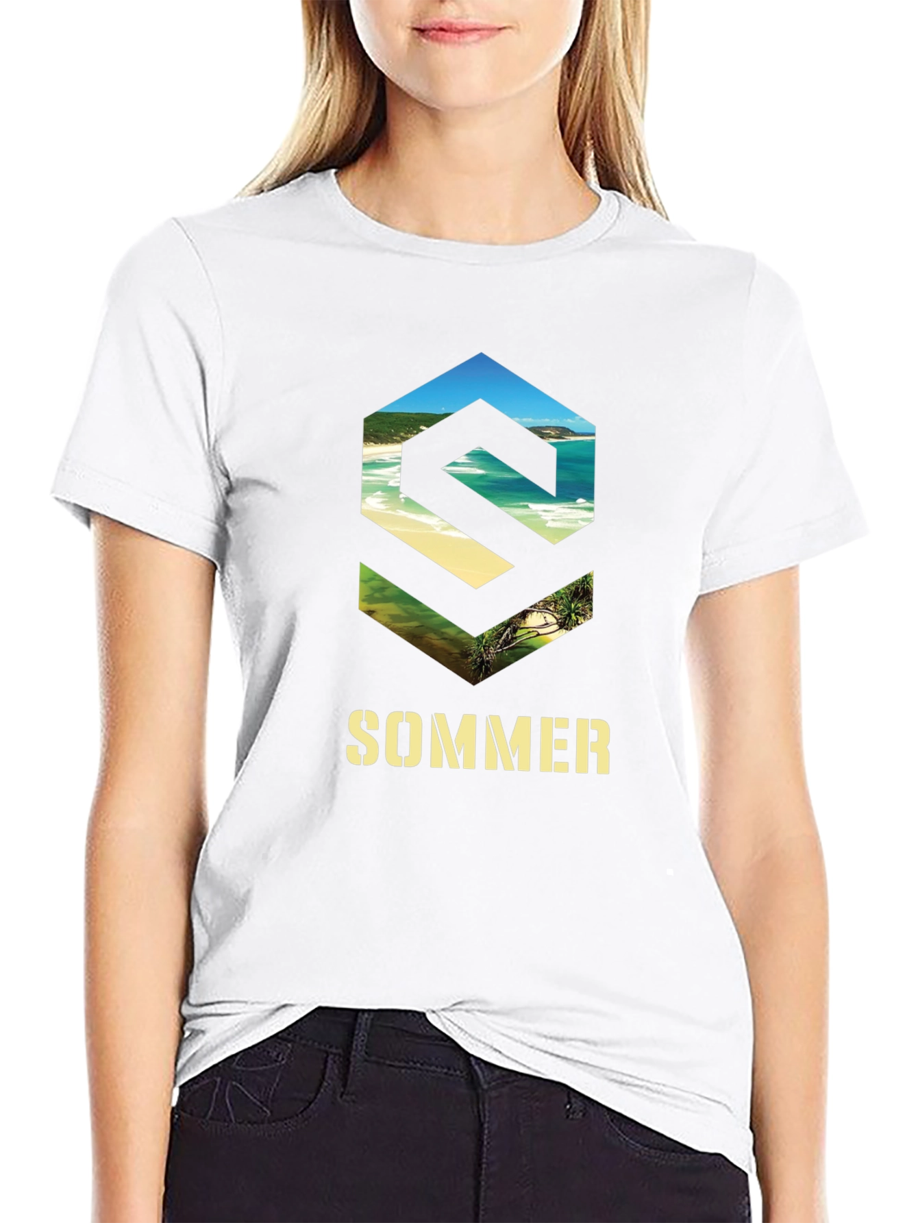 Sommer Beach Graphic Tee