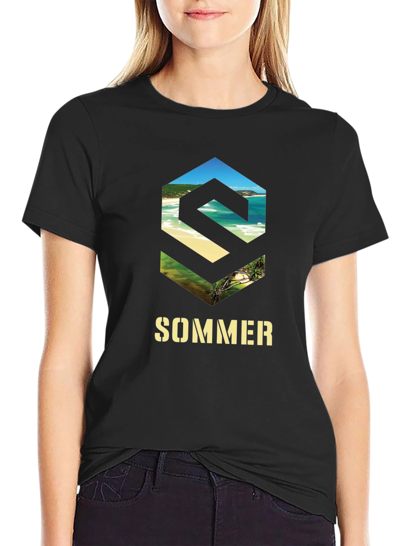 Sommer Beach Graphic Tee
