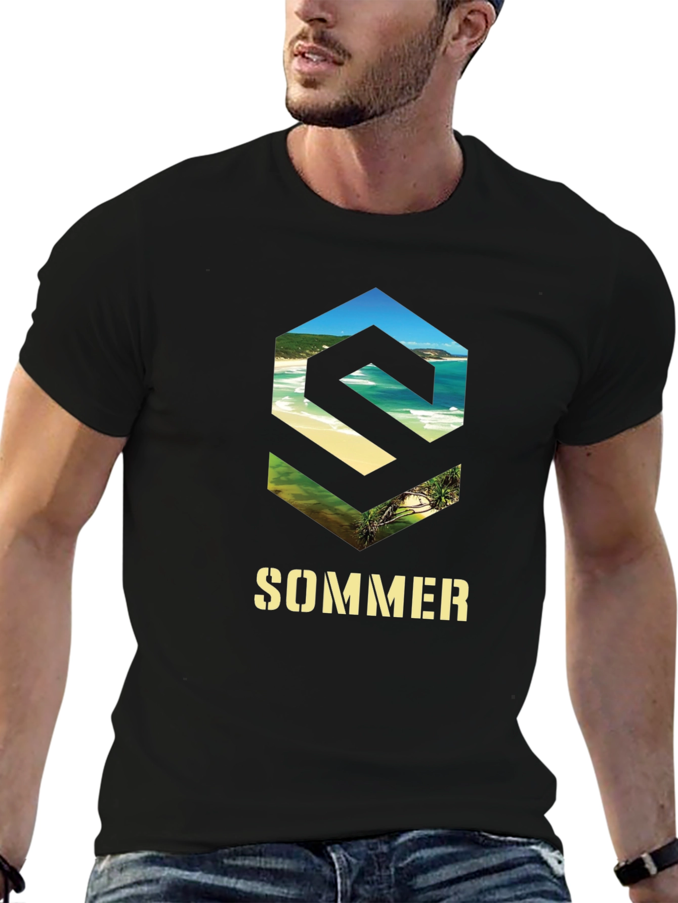Sommer Beach Graphic Tee