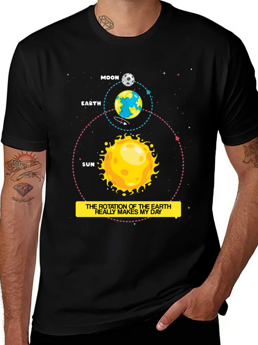Earth Rotation Makes My Day T-Shirt