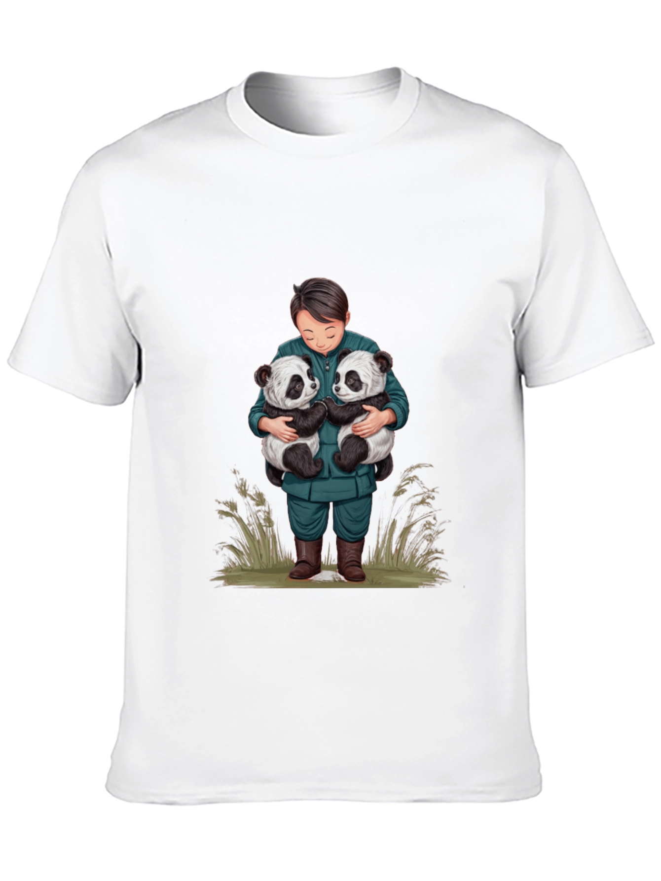 Panda Hug T-Shirt - Cute Animal Lover Tee