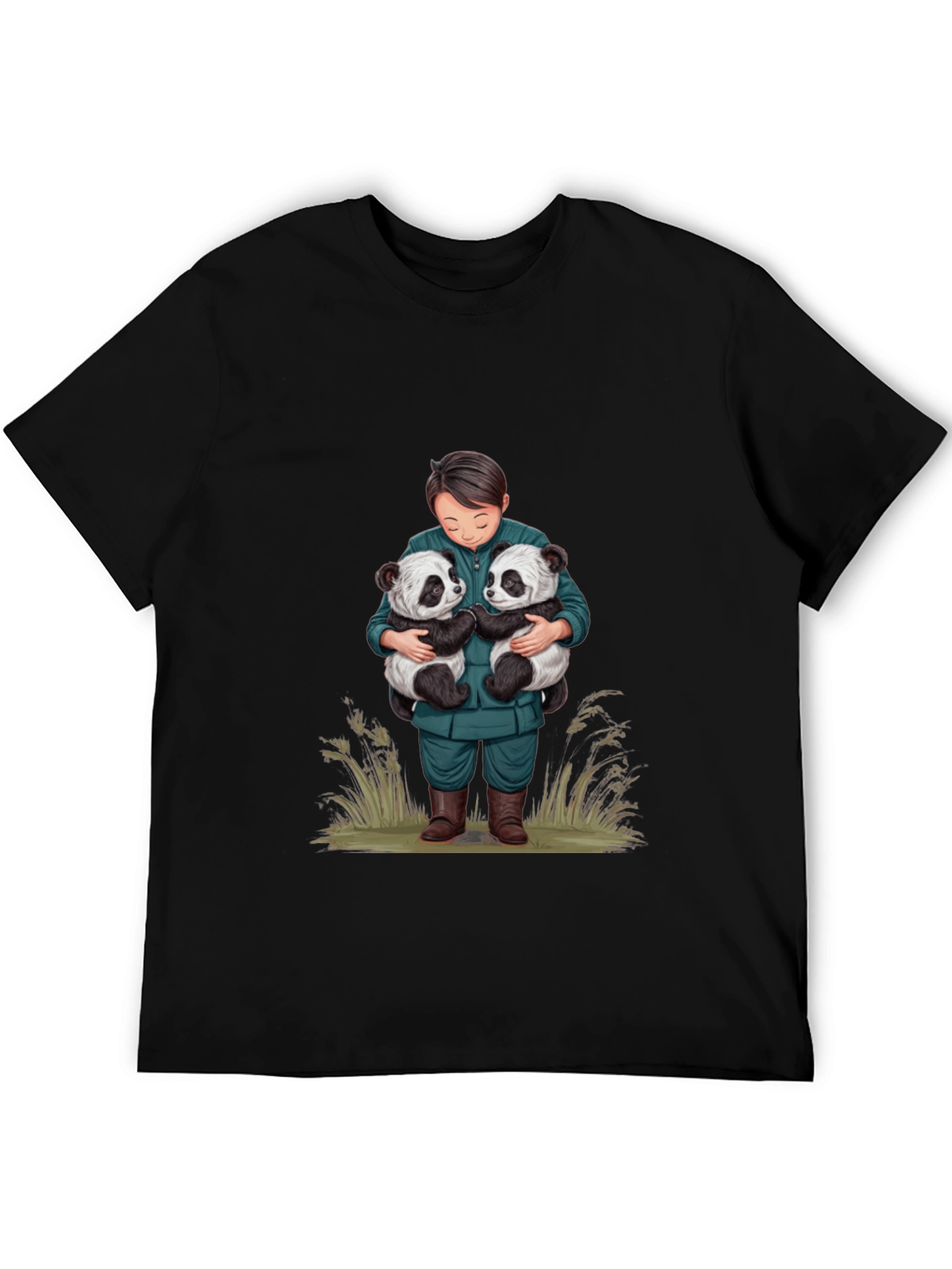 Panda Hug T-Shirt - Cute Animal Lover Tee