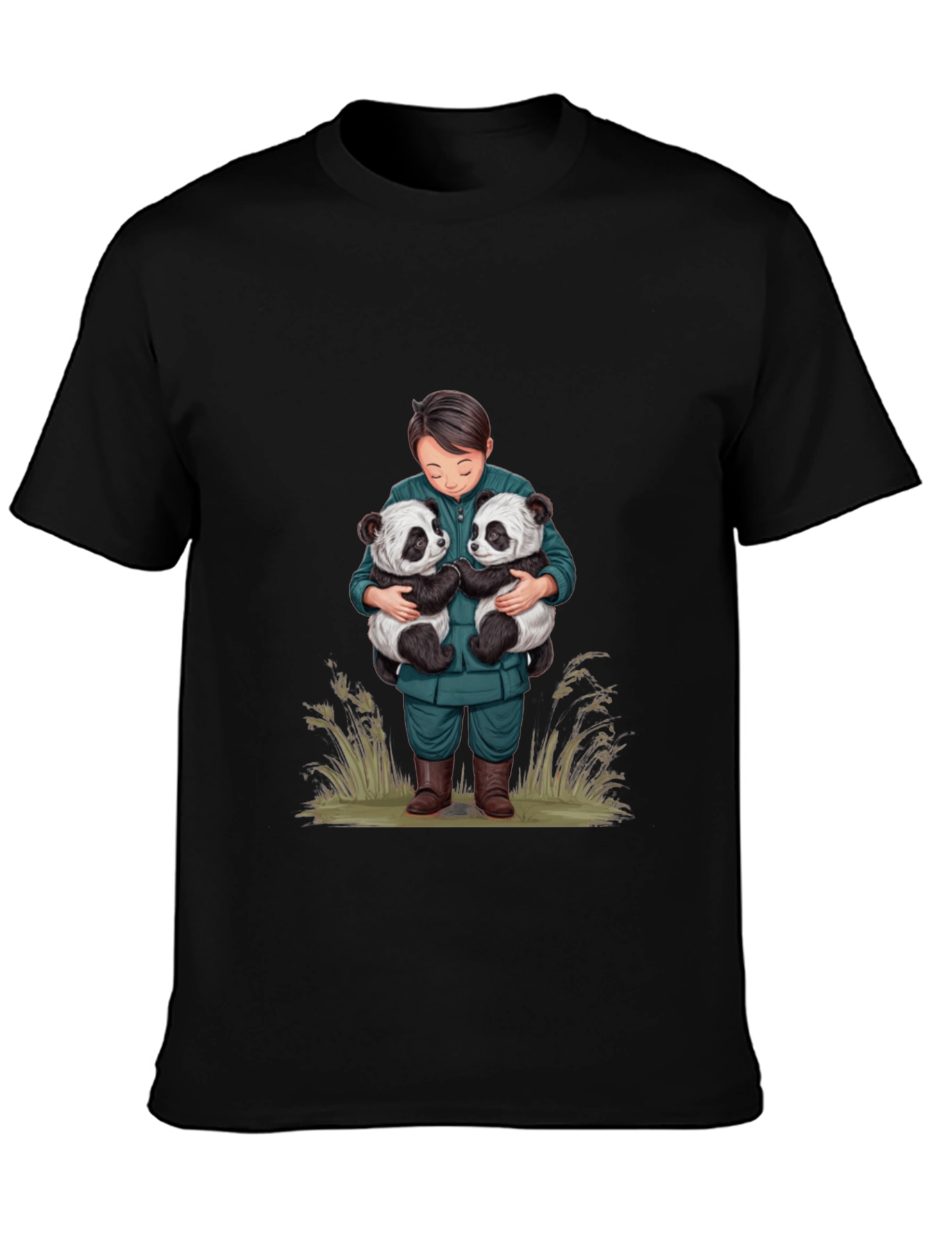 Panda Hug T-Shirt - Cute Animal Lover Tee