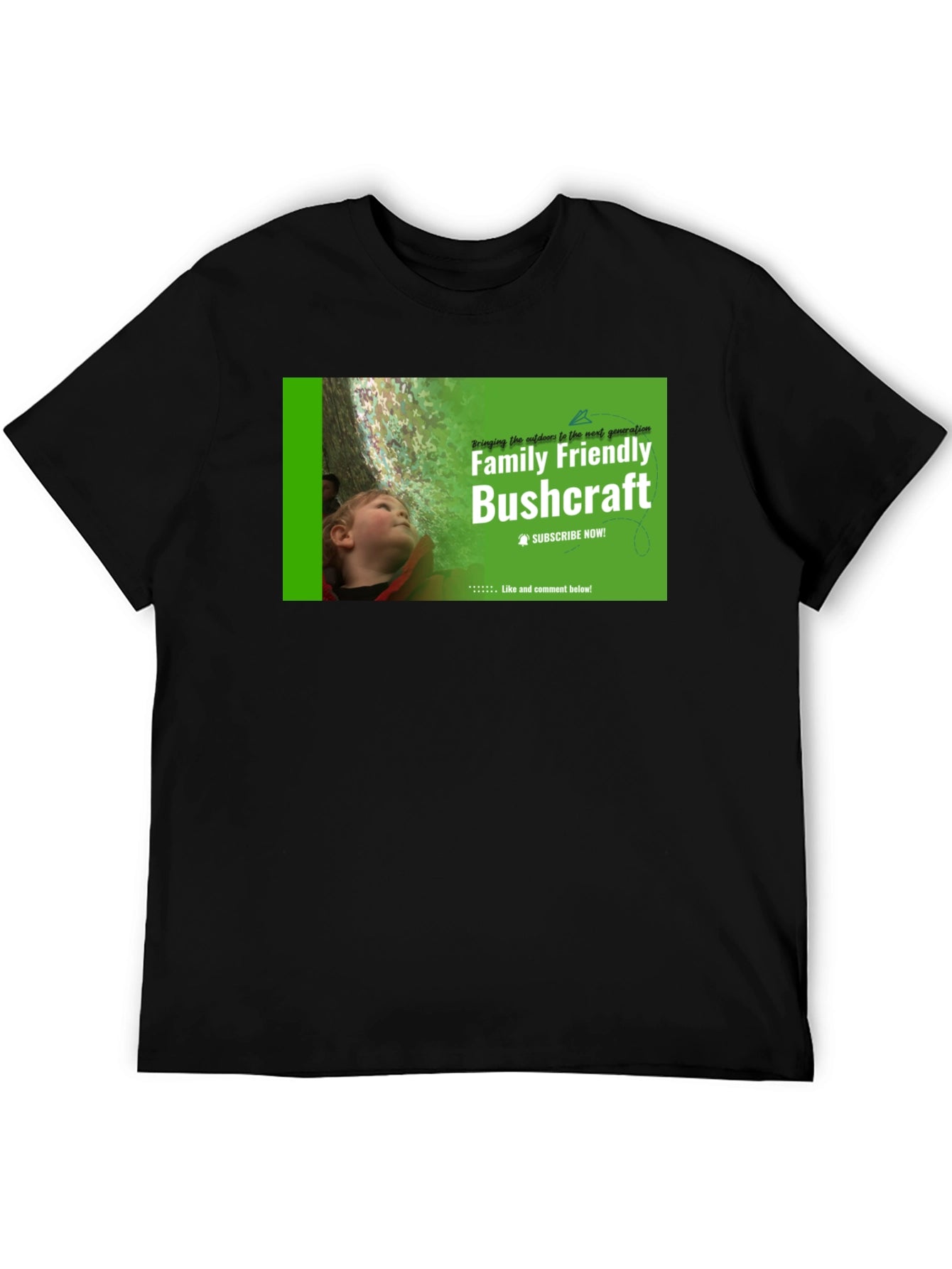 Family Friendly Bushcraft T-Shirt