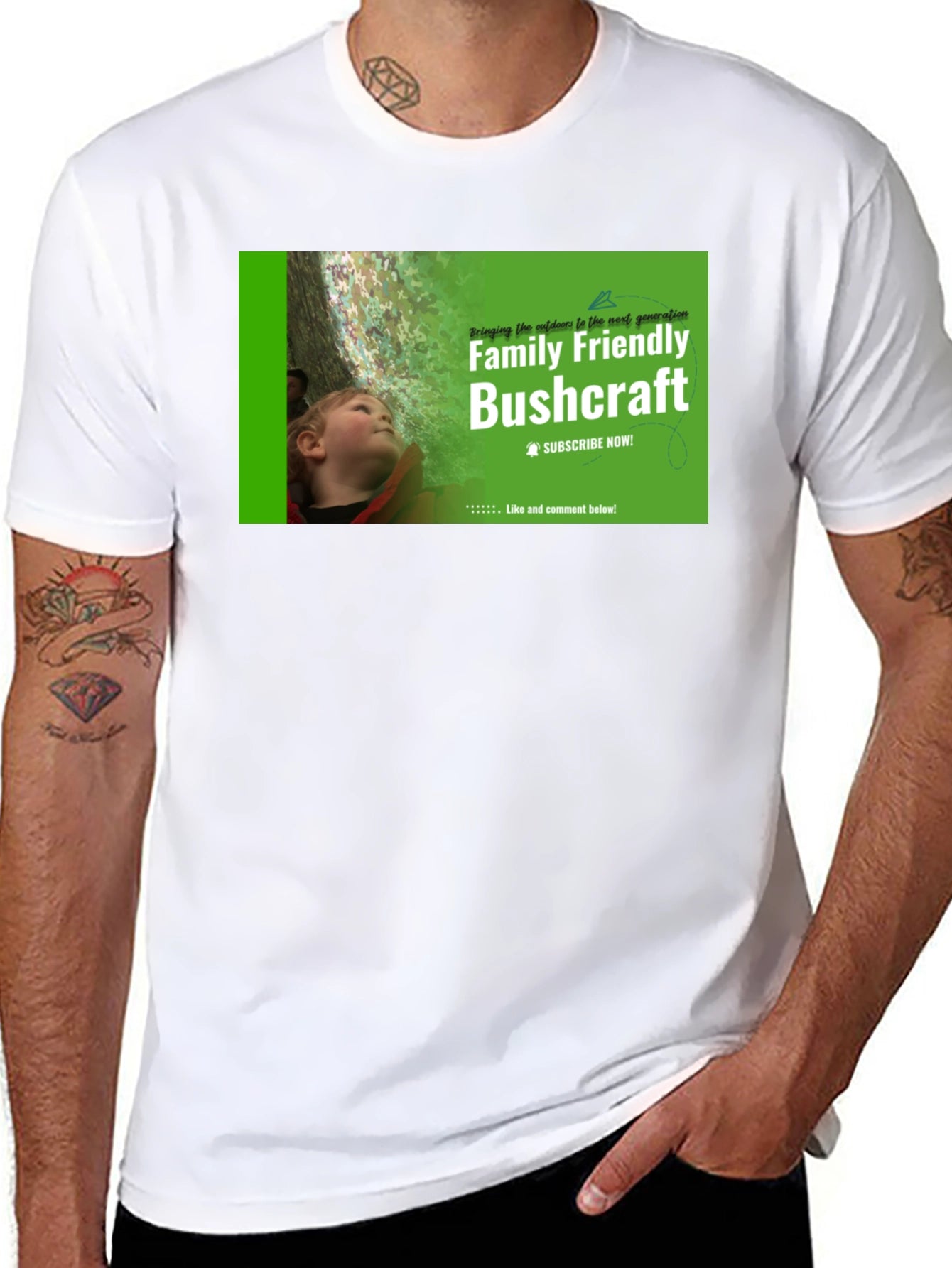 Family Friendly Bushcraft T-Shirt