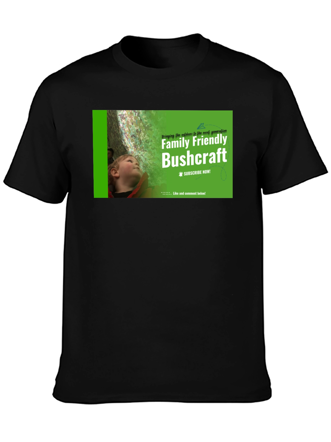 Family Friendly Bushcraft T-Shirt